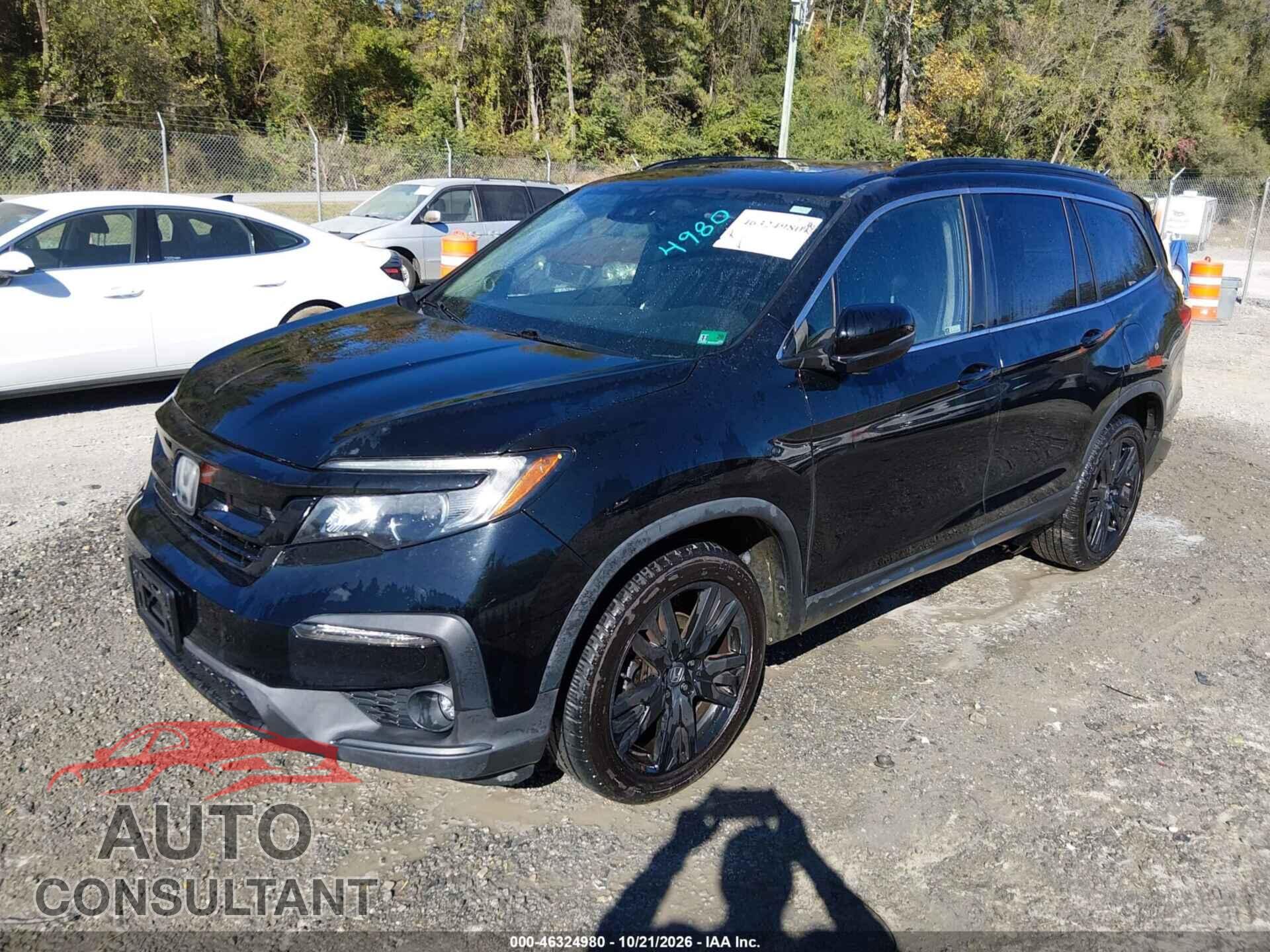 HONDA PILOT 2021 - 5FNYF6H26MB065419