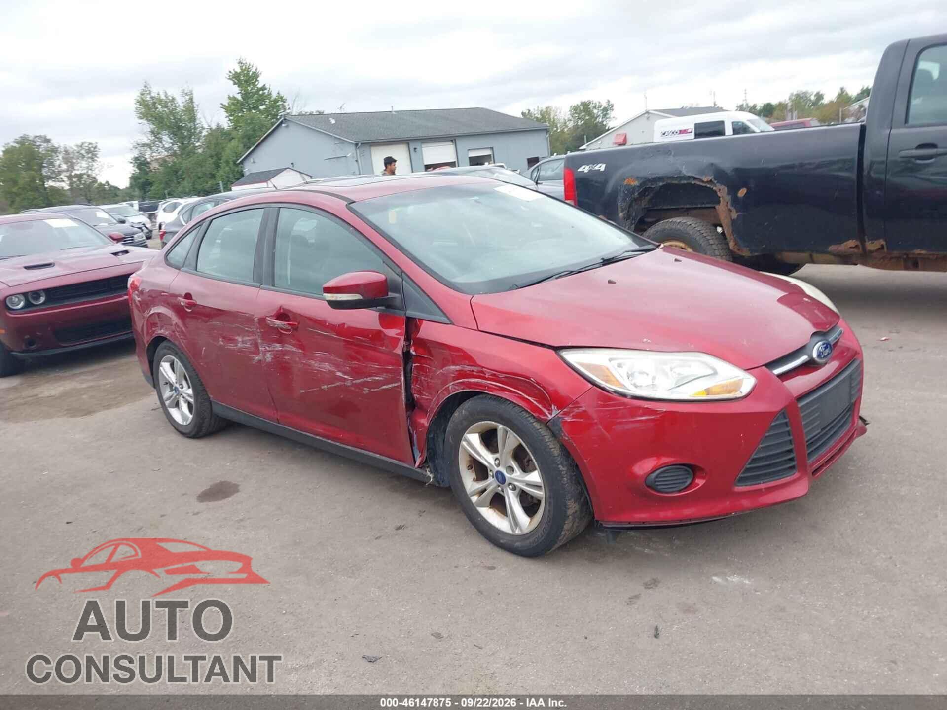 FORD FOCUS 2014 - 1FADP3F25EL128317