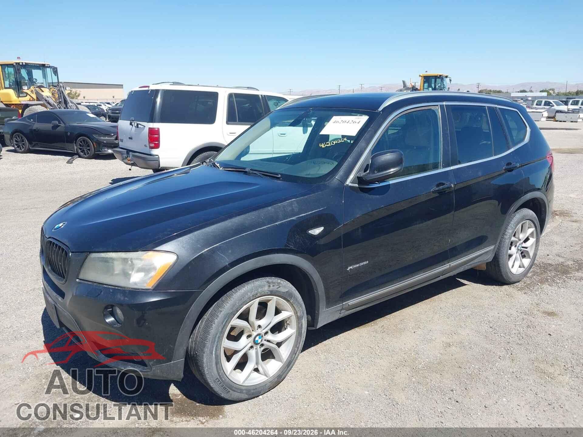 BMW X3 2011 - 5UXWX7C50BL732425
