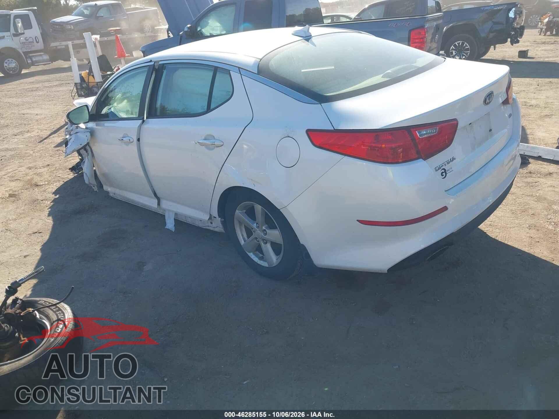 KIA OPTIMA 2015 - KNAGM4A75F5649680