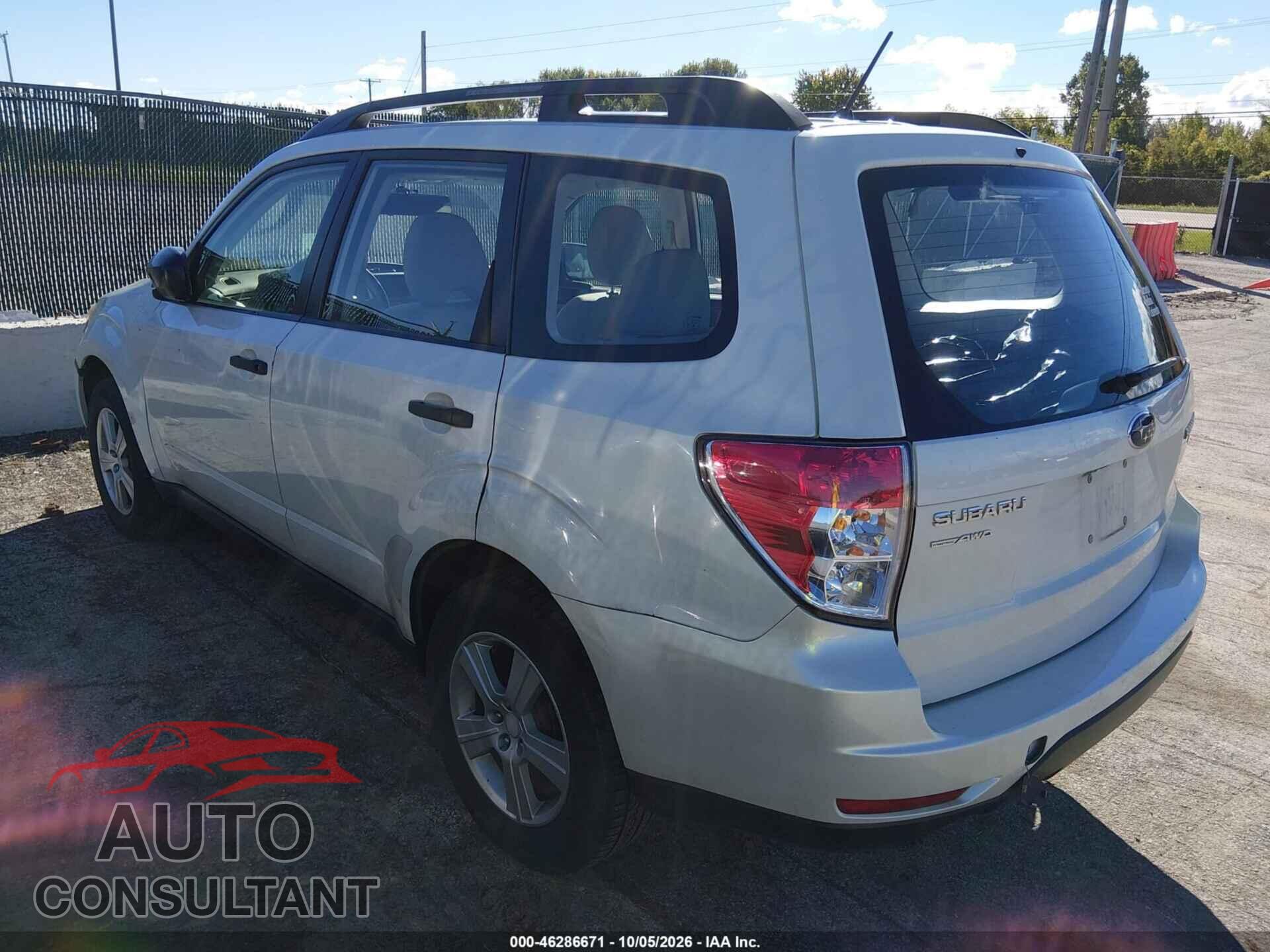 SUBARU FORESTER 2012 - JF2SHABC5CH402831