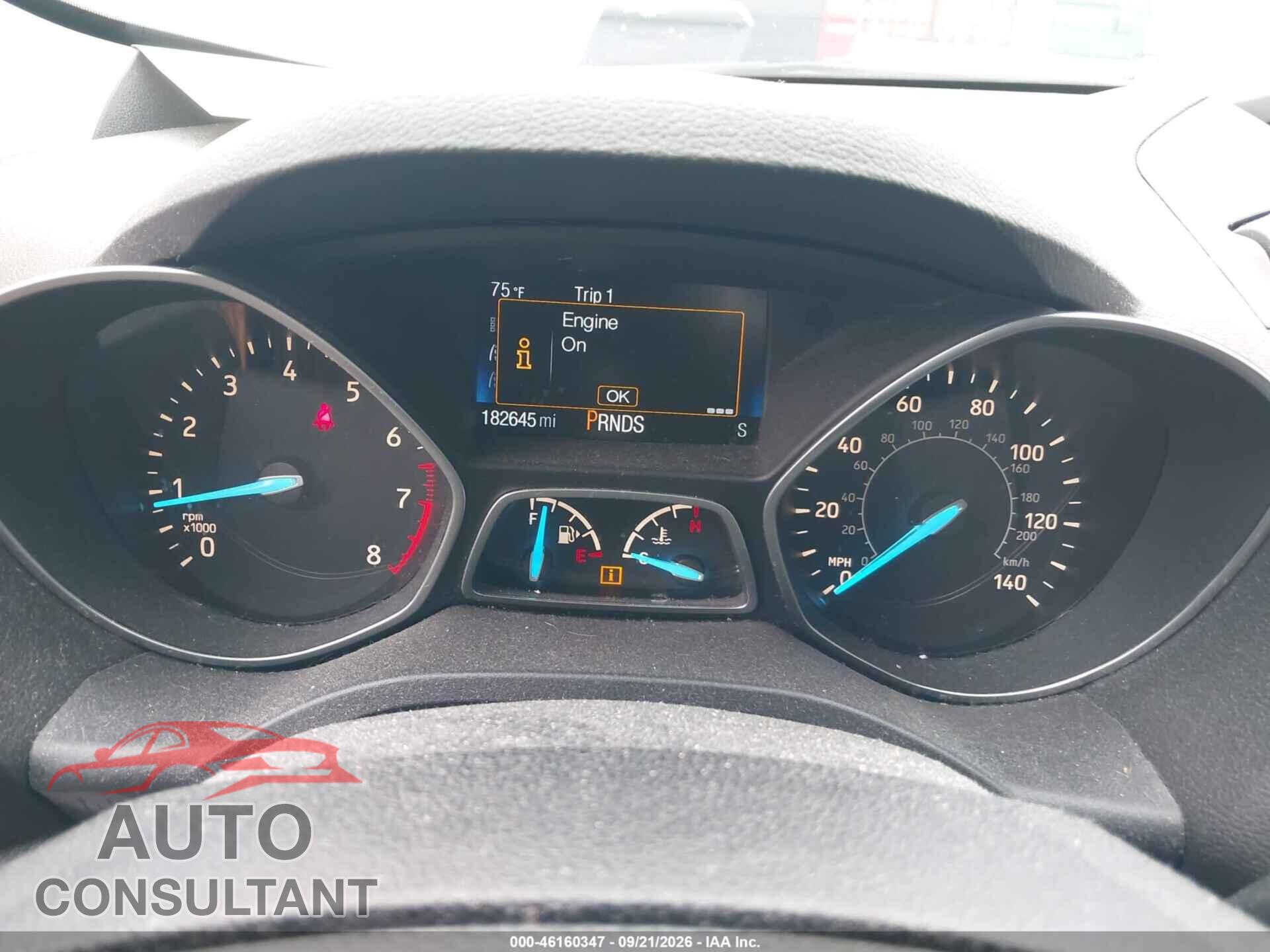 FORD ESCAPE 2017 - 1FMCU0F79HUB89141