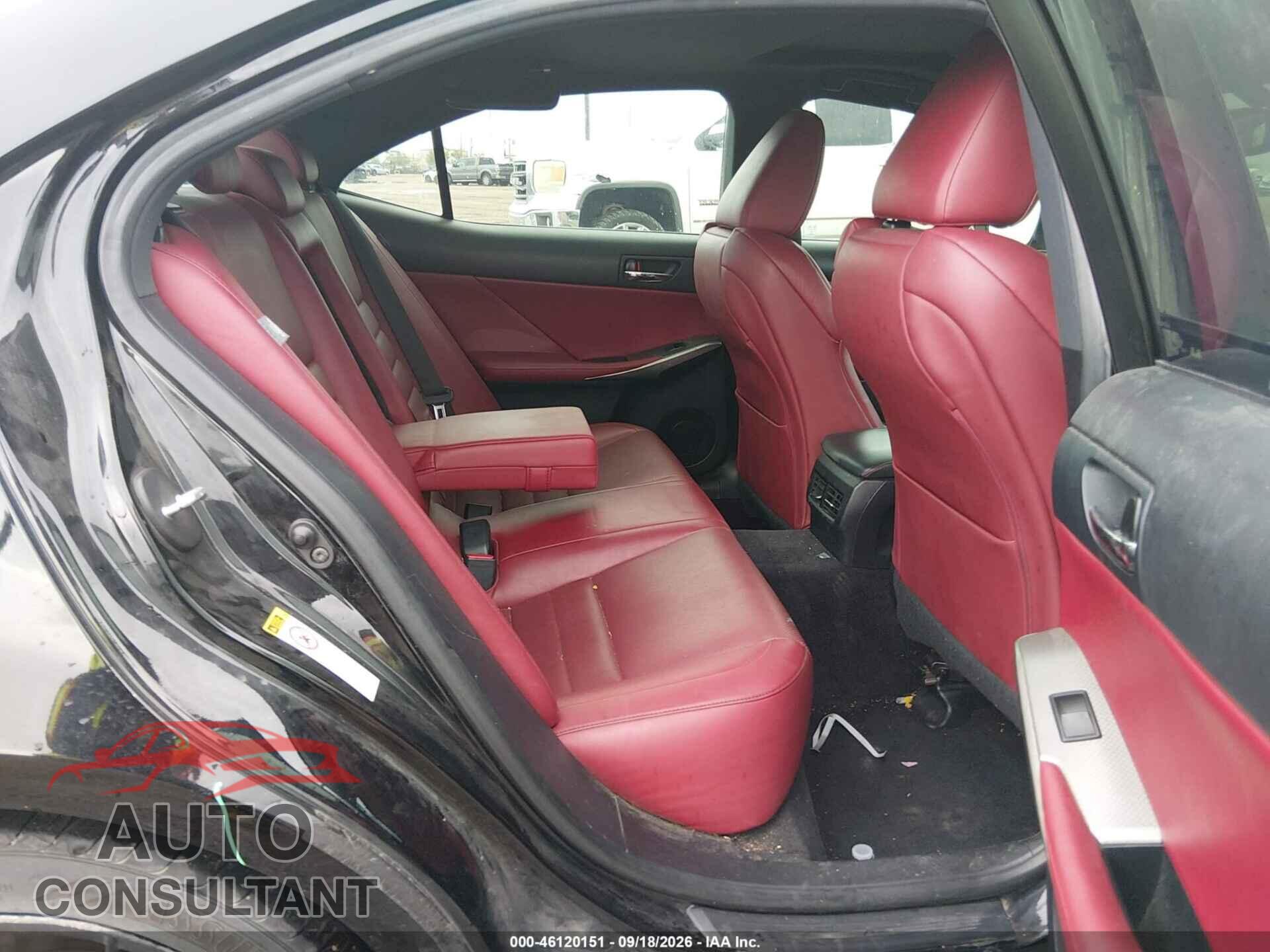 LEXUS IS 250 2014 - JTHBF1D21E5030951