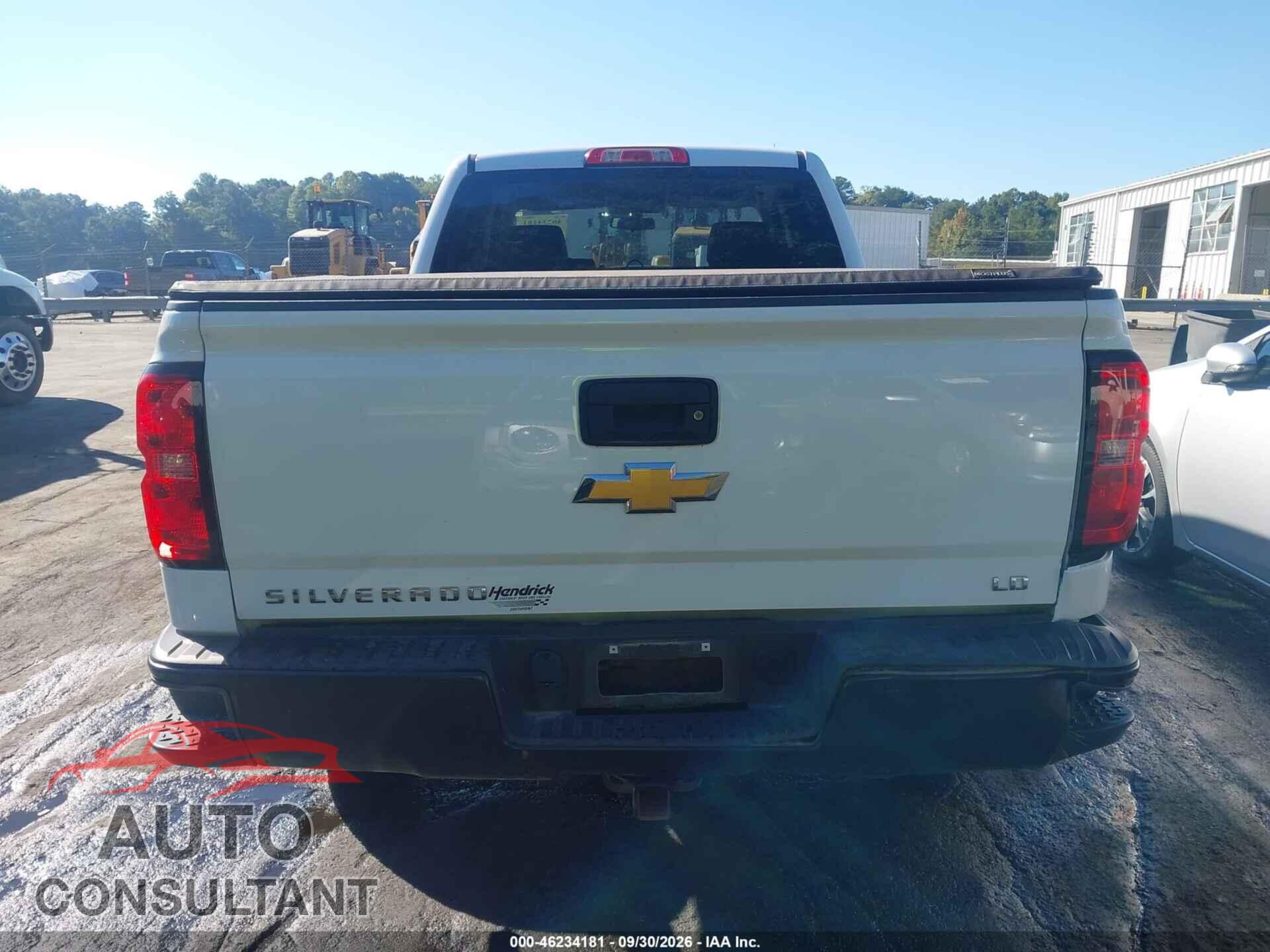 CHEVROLET SILVERADO 1500 LD 2019 - 2GCVKNEC2K1220229