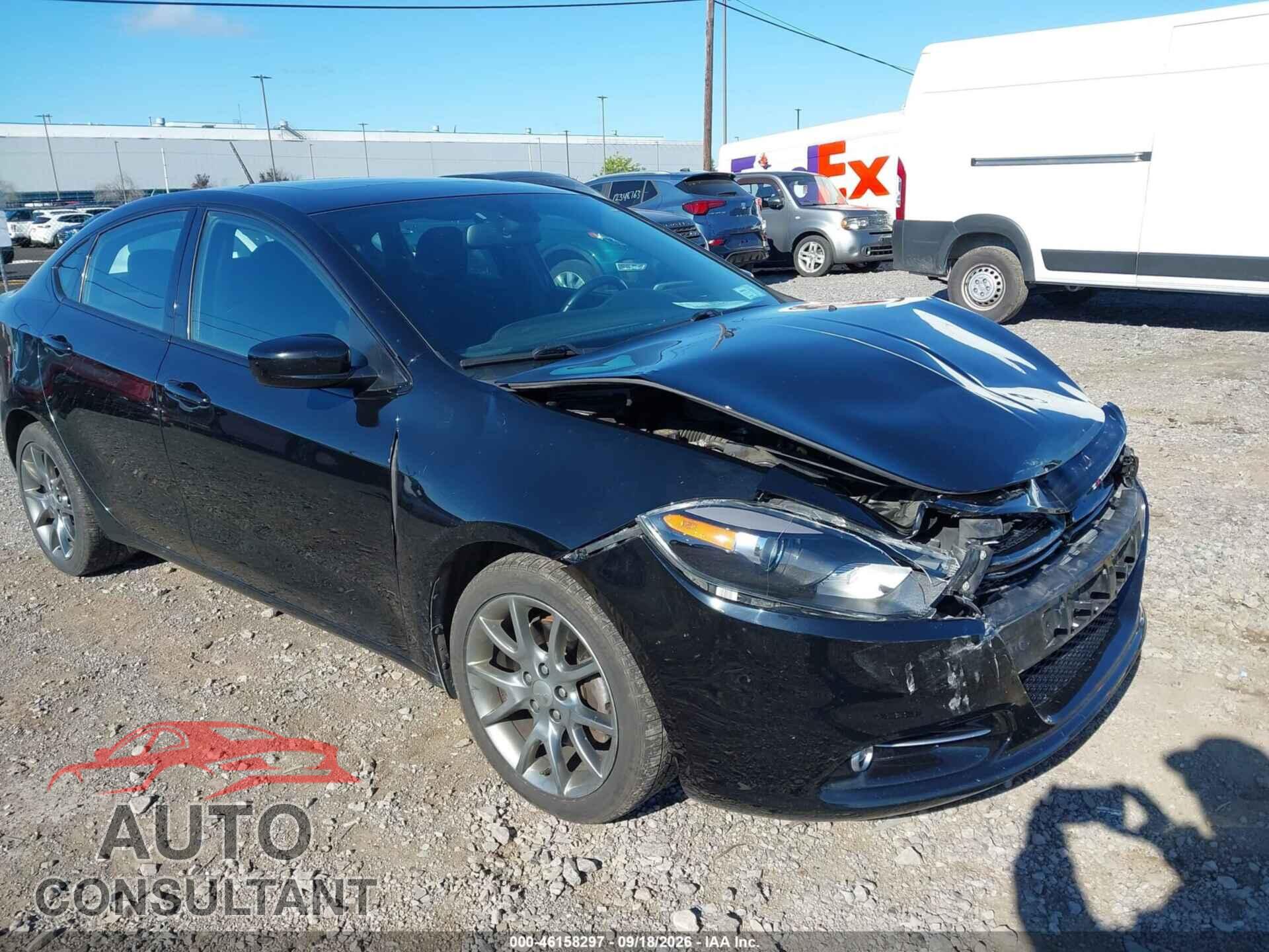 DODGE DART 2015 - 1C3CDFBB3FD140973