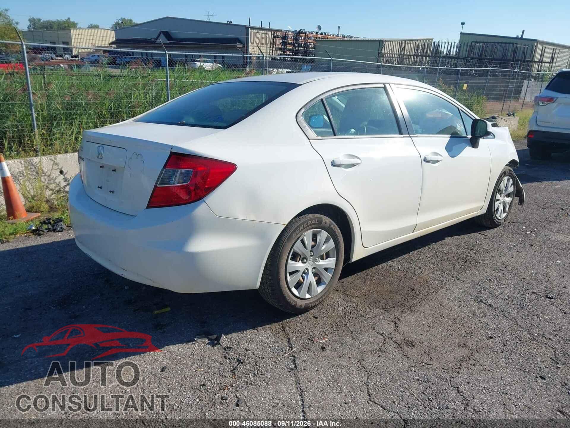 HONDA CIVIC 2012 - 2HGFB2F53CH577450