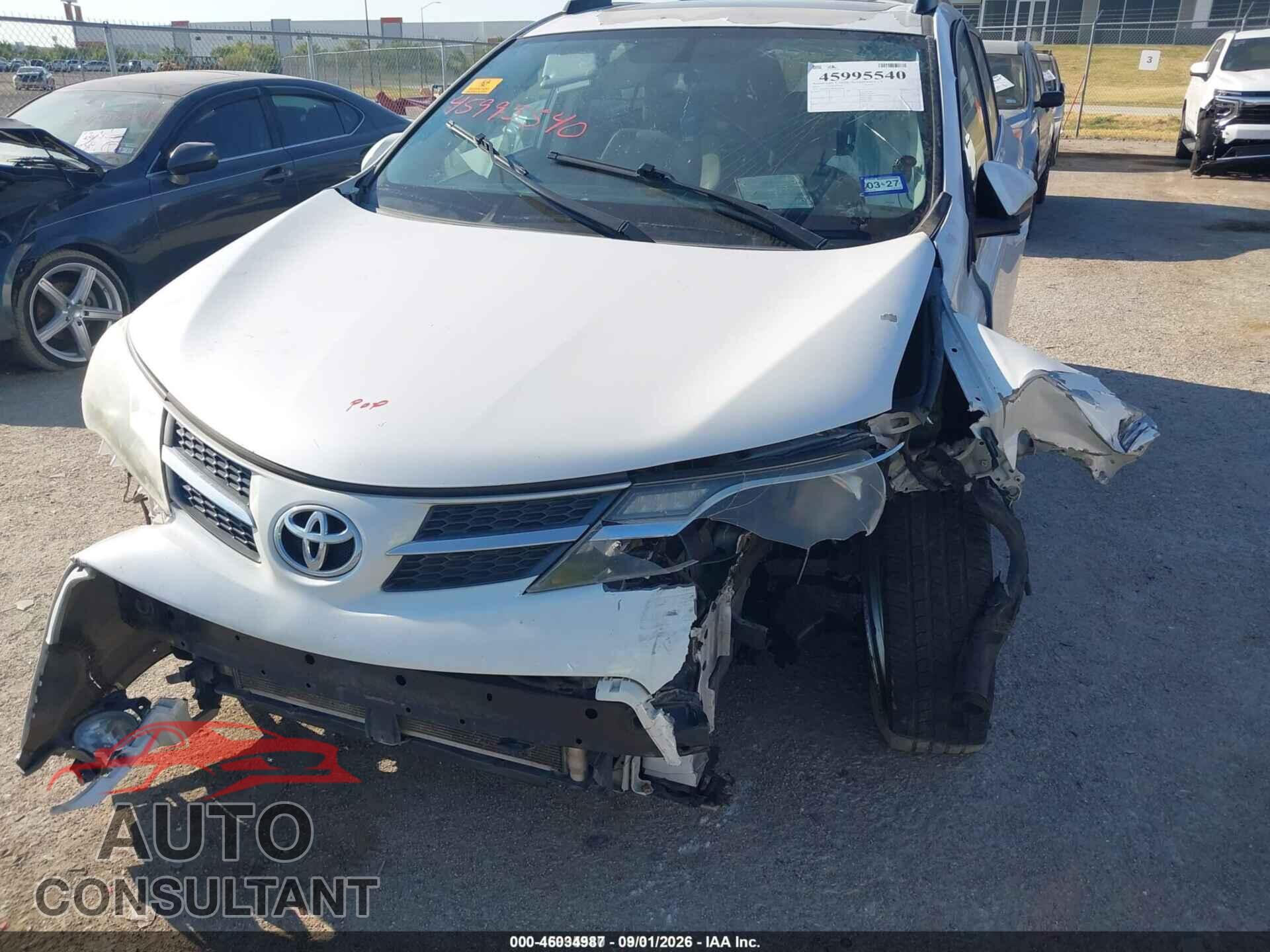 TOYOTA RAV4 2014 - 2T3DFREVXEW218166