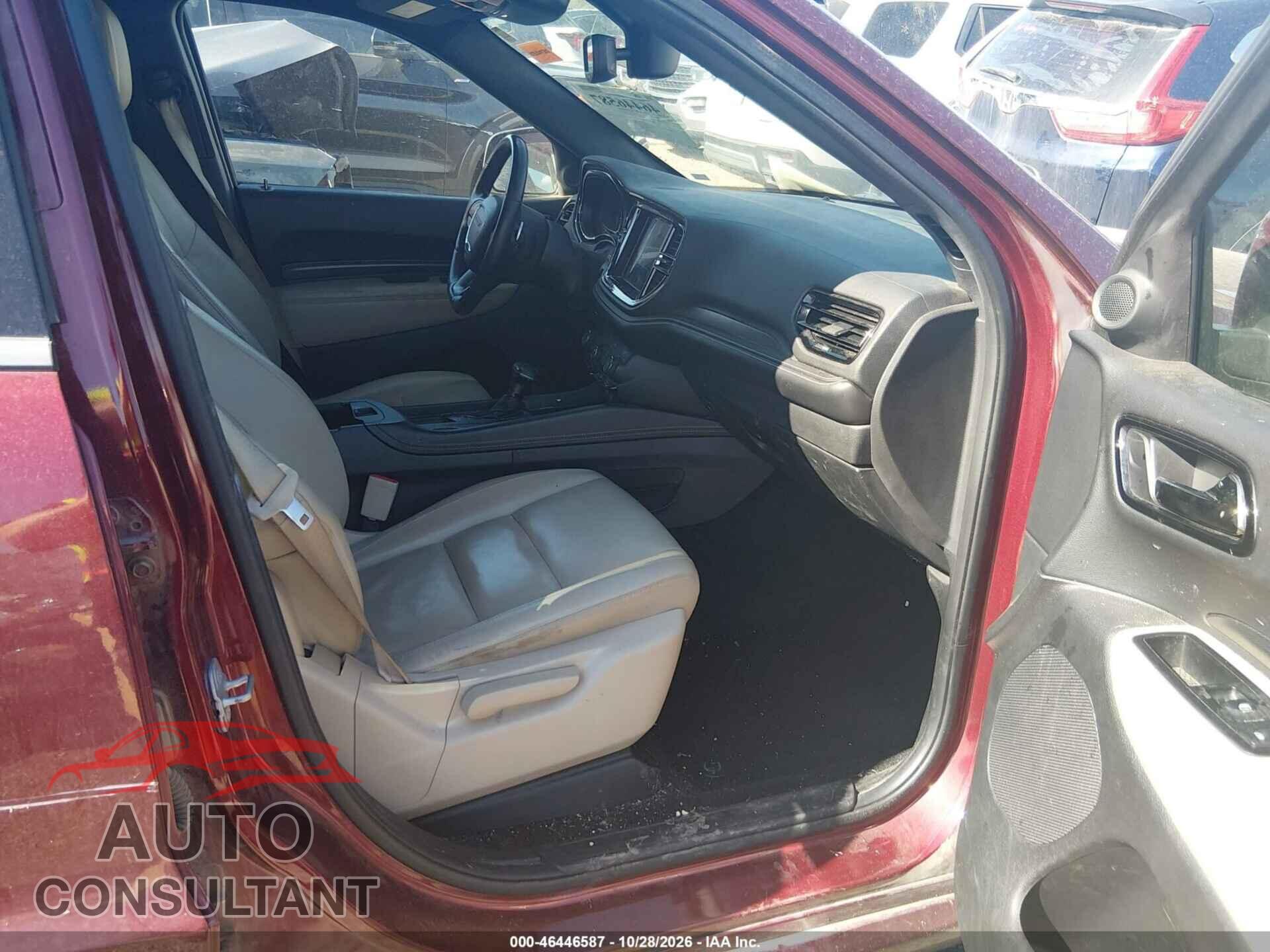 DODGE DURANGO 2022 - 1C4RDJDGXNC219725