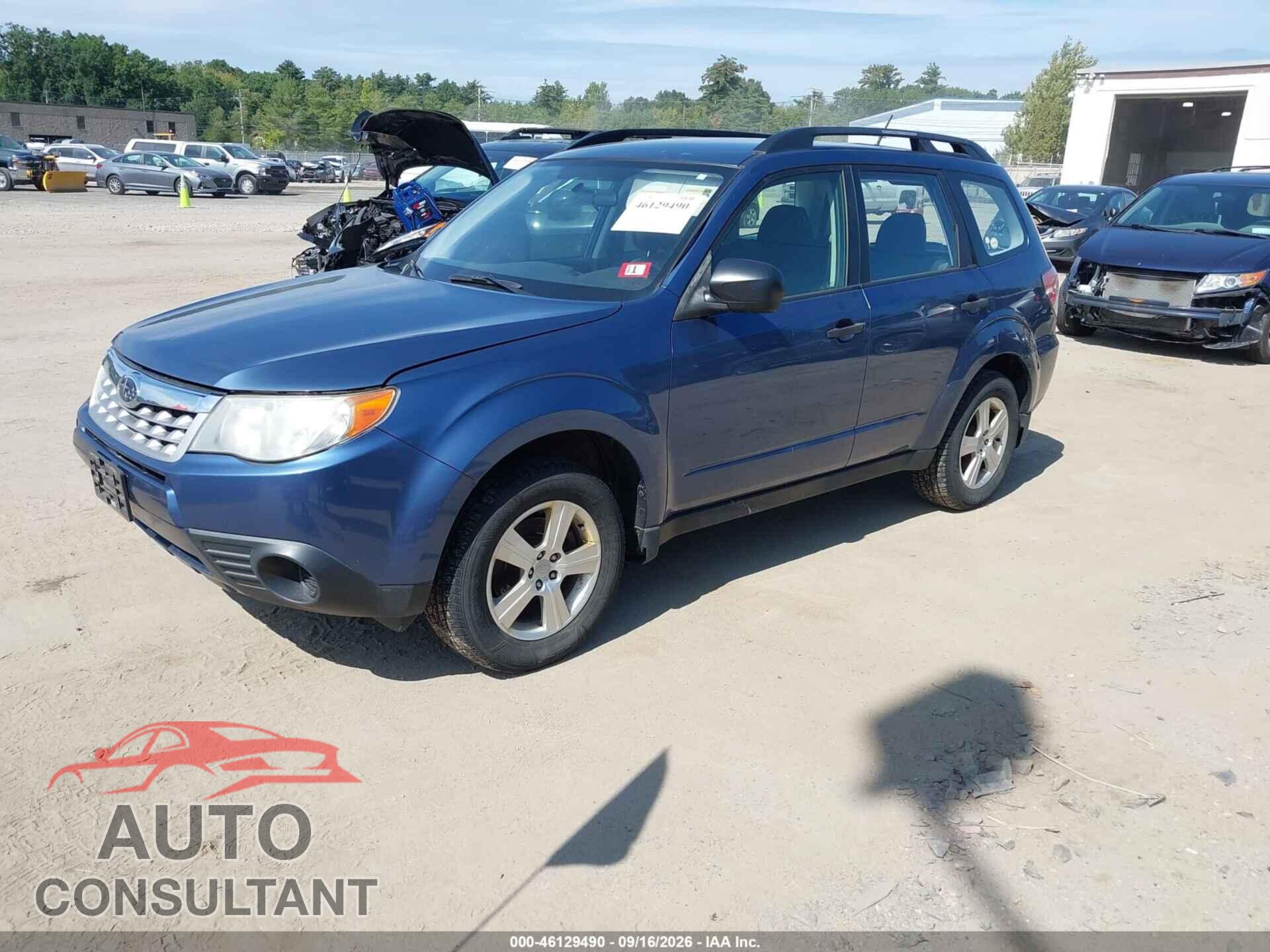 SUBARU FORESTER 2012 - JF2SHABC4CH459702