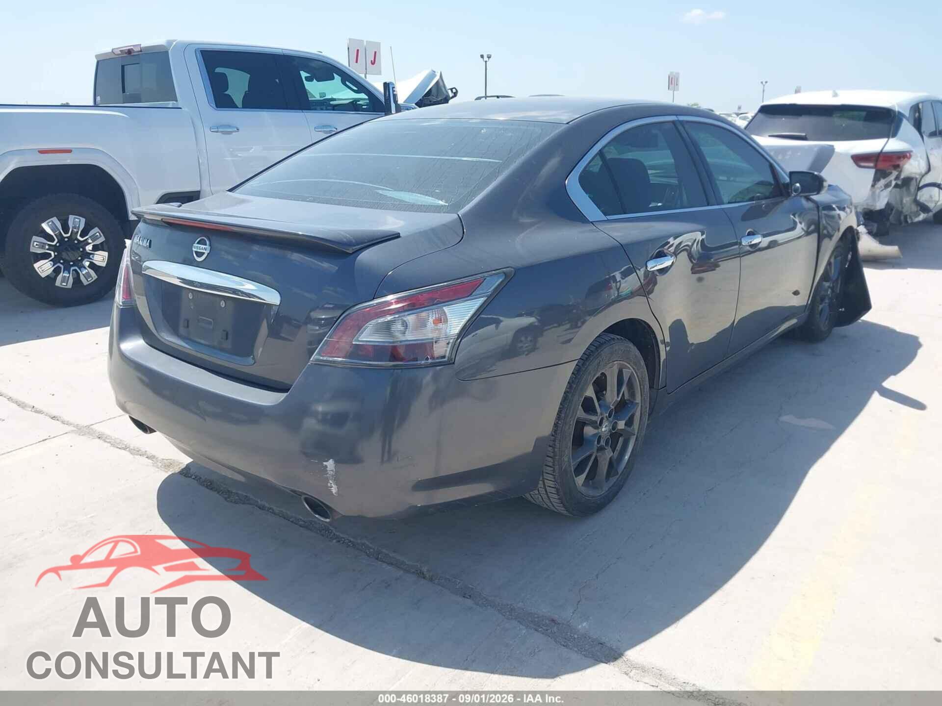 NISSAN MAXIMA 2012 - 1N4AA5AP4CC831701