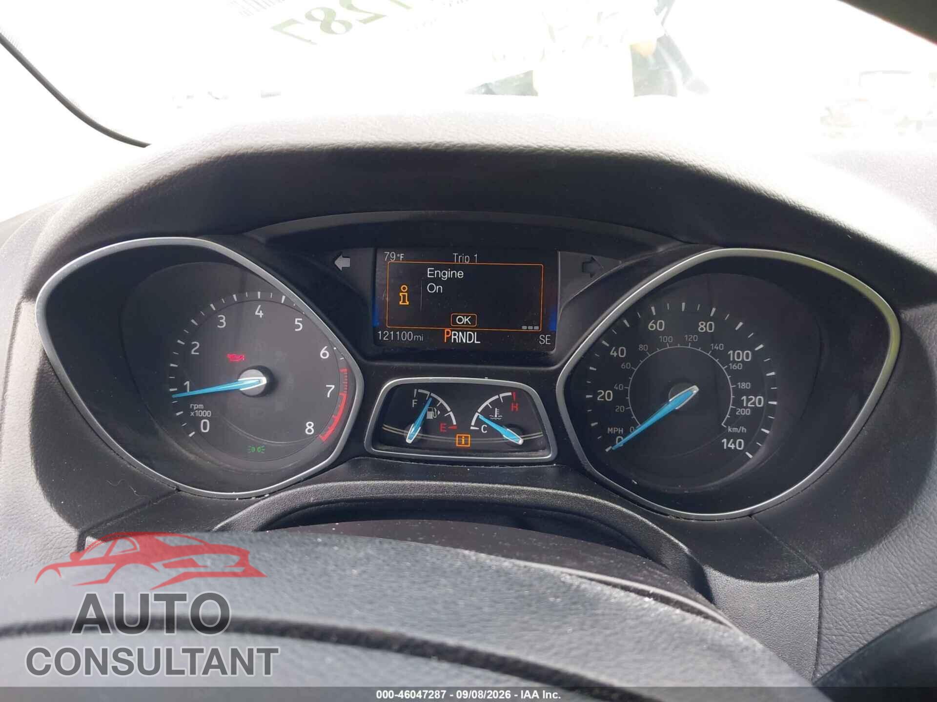 FORD FOCUS 2017 - 1FADP3F21HL256297