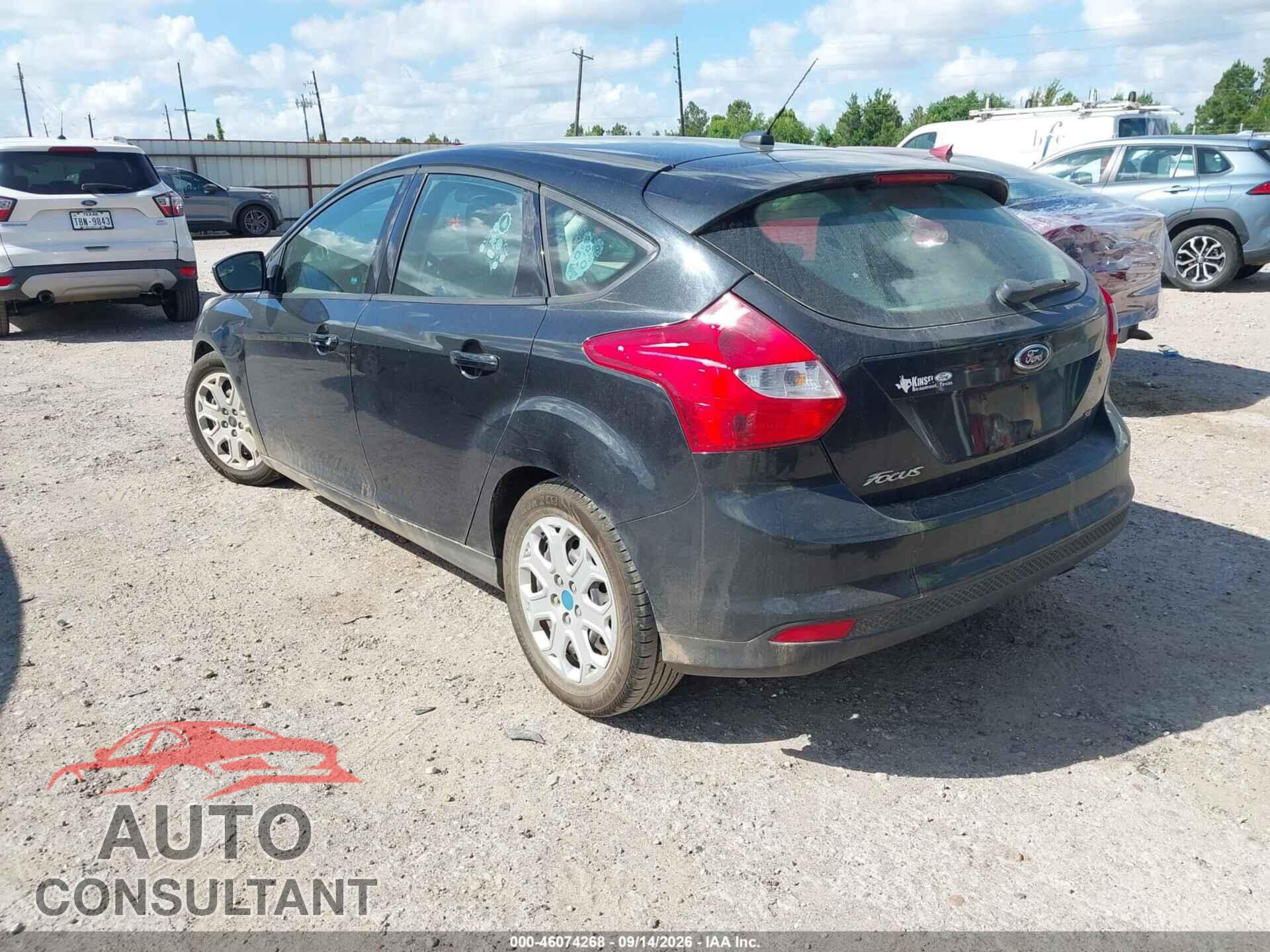 FORD FOCUS 2012 - 1FAHP3K23CL361861