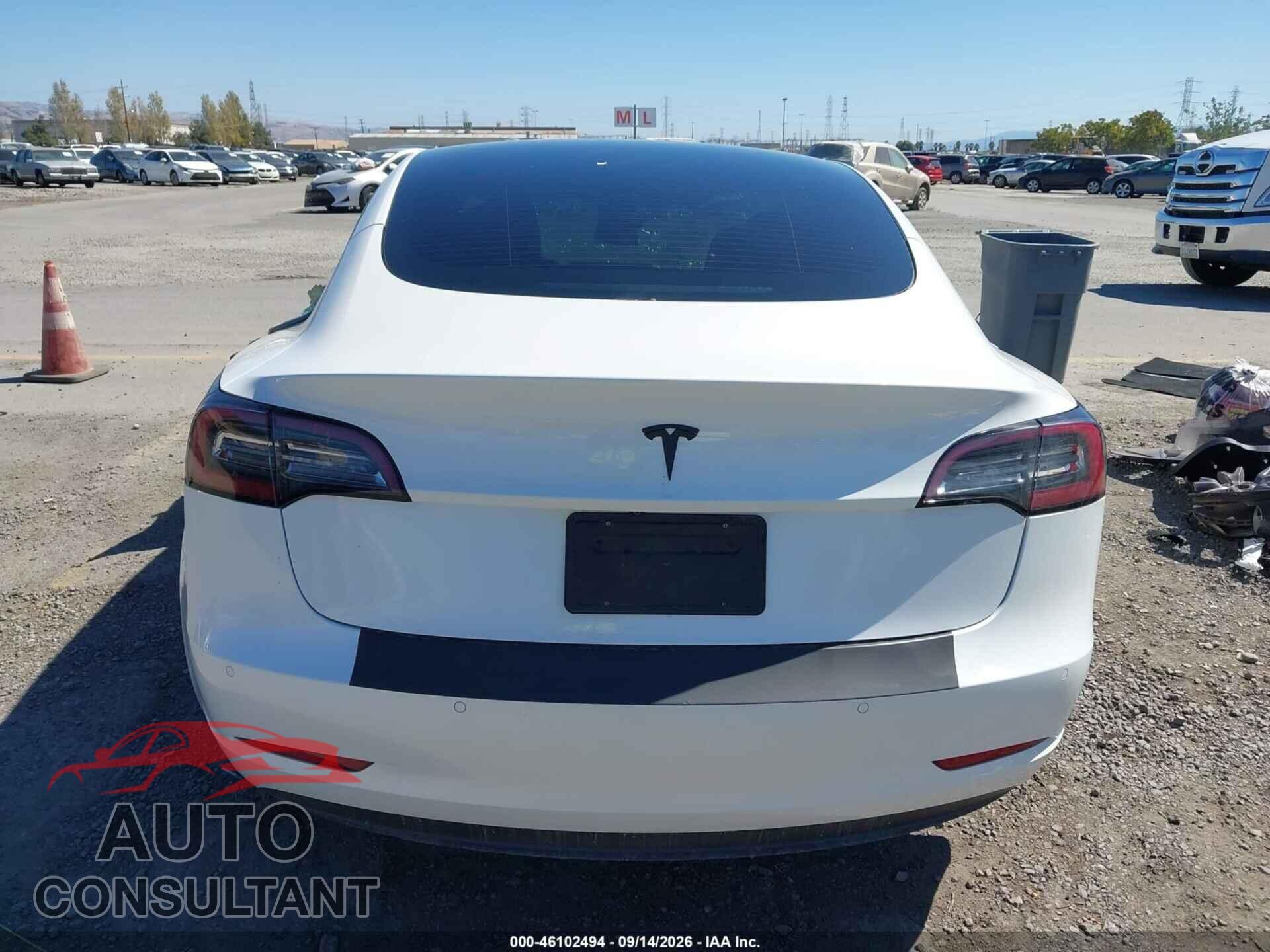 TESLA MODEL 3 2021 - 5YJ3E1EA7MF985734