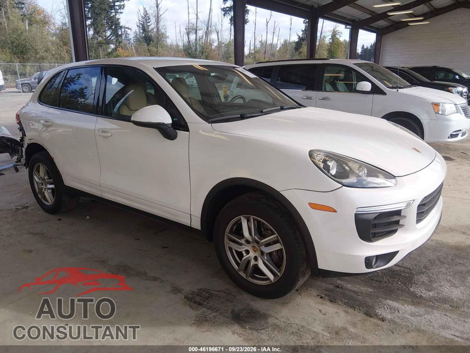 PORSCHE CAYENNE 2016 - WP1AA2A29GLA06299