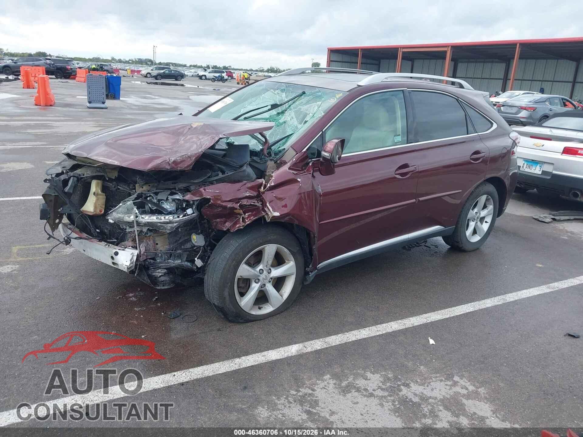 LEXUS RX 350 2013 - 2T2BK1BA0DC187617