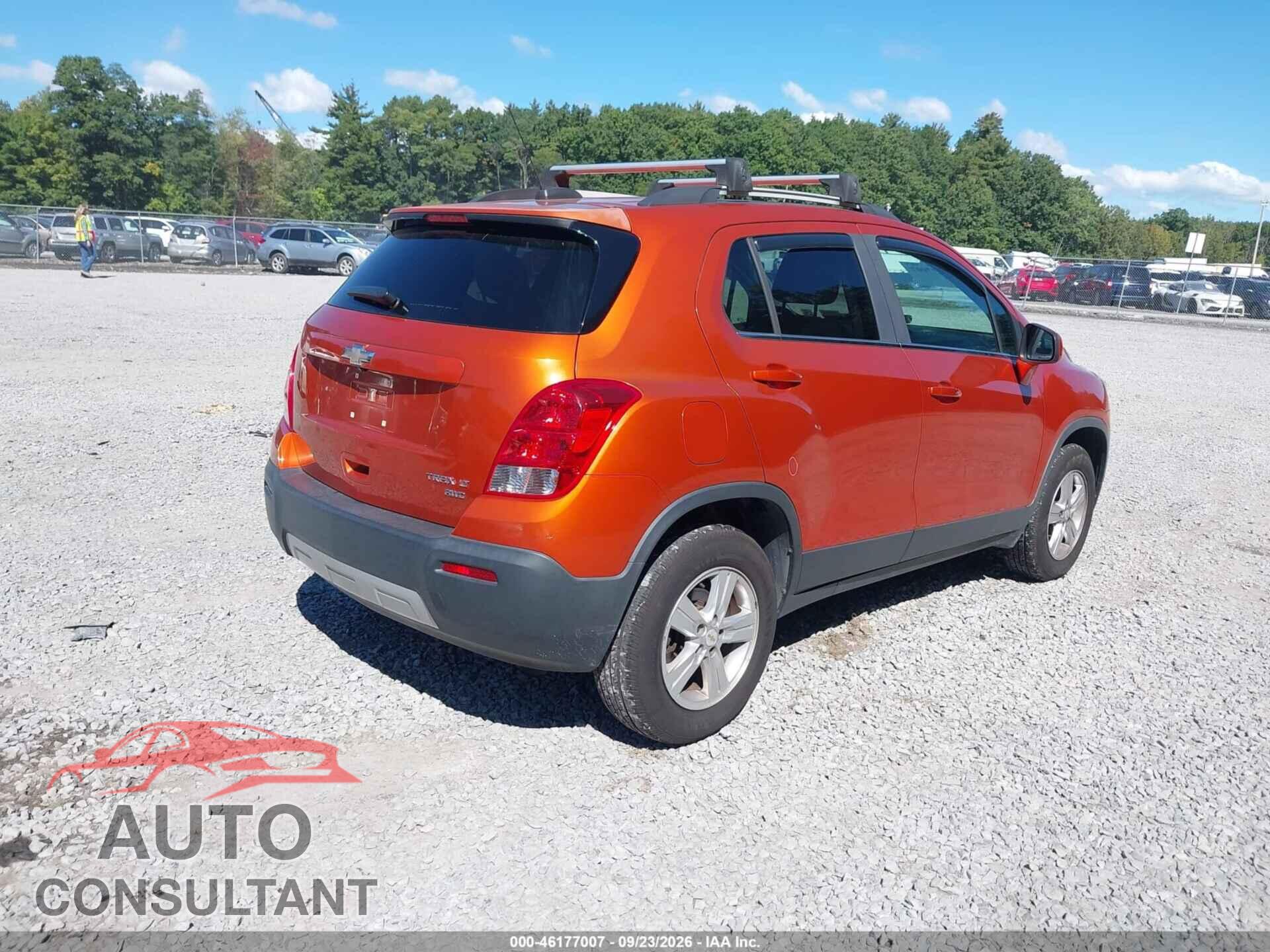 CHEVROLET TRAX 2015 - KL7CJRSBXFB061198
