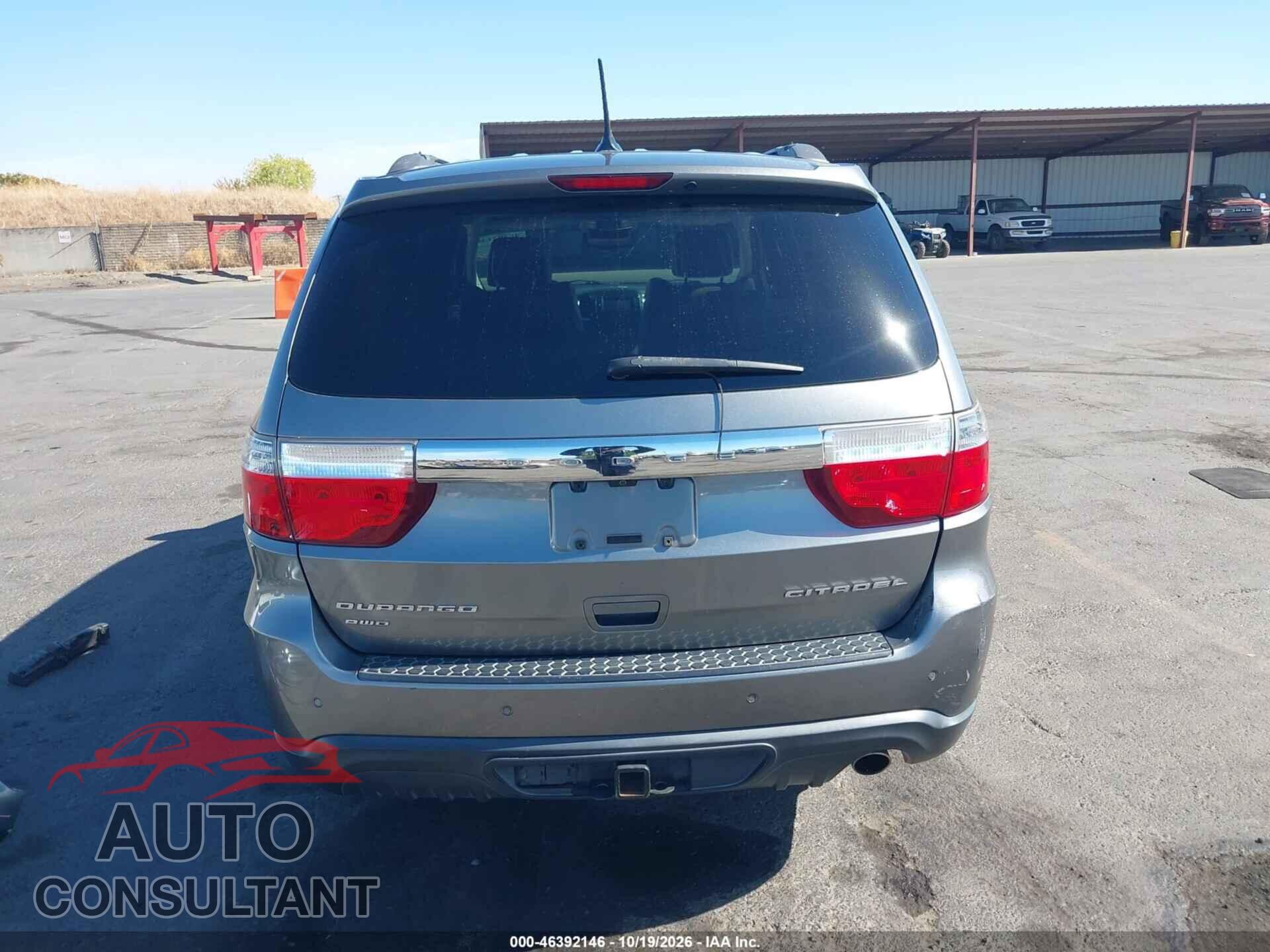 DODGE DURANGO 2012 - 1C4RDJEG4CC328564