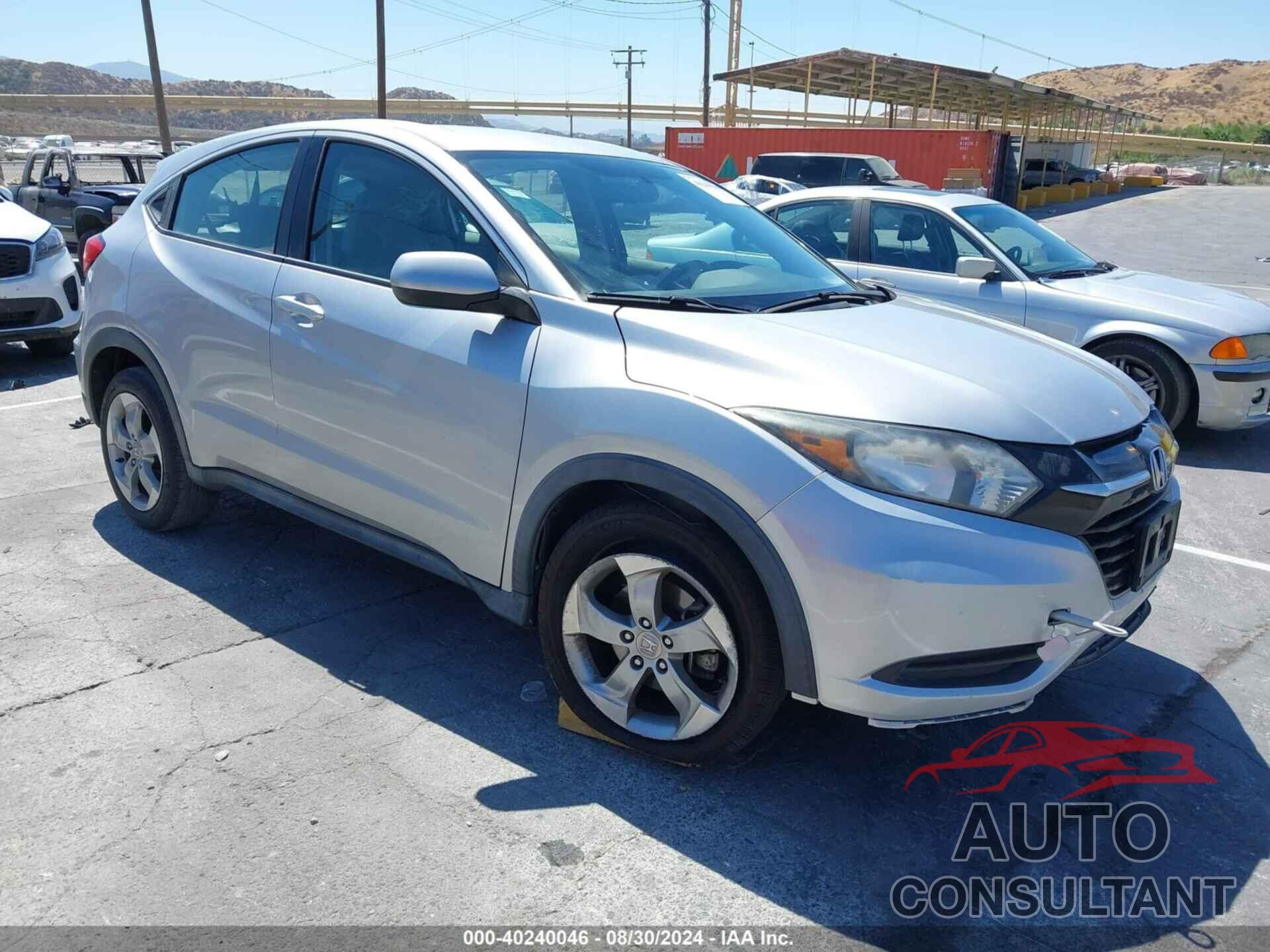 HONDA HR-V 2016 - 3CZRU5H33GM755636