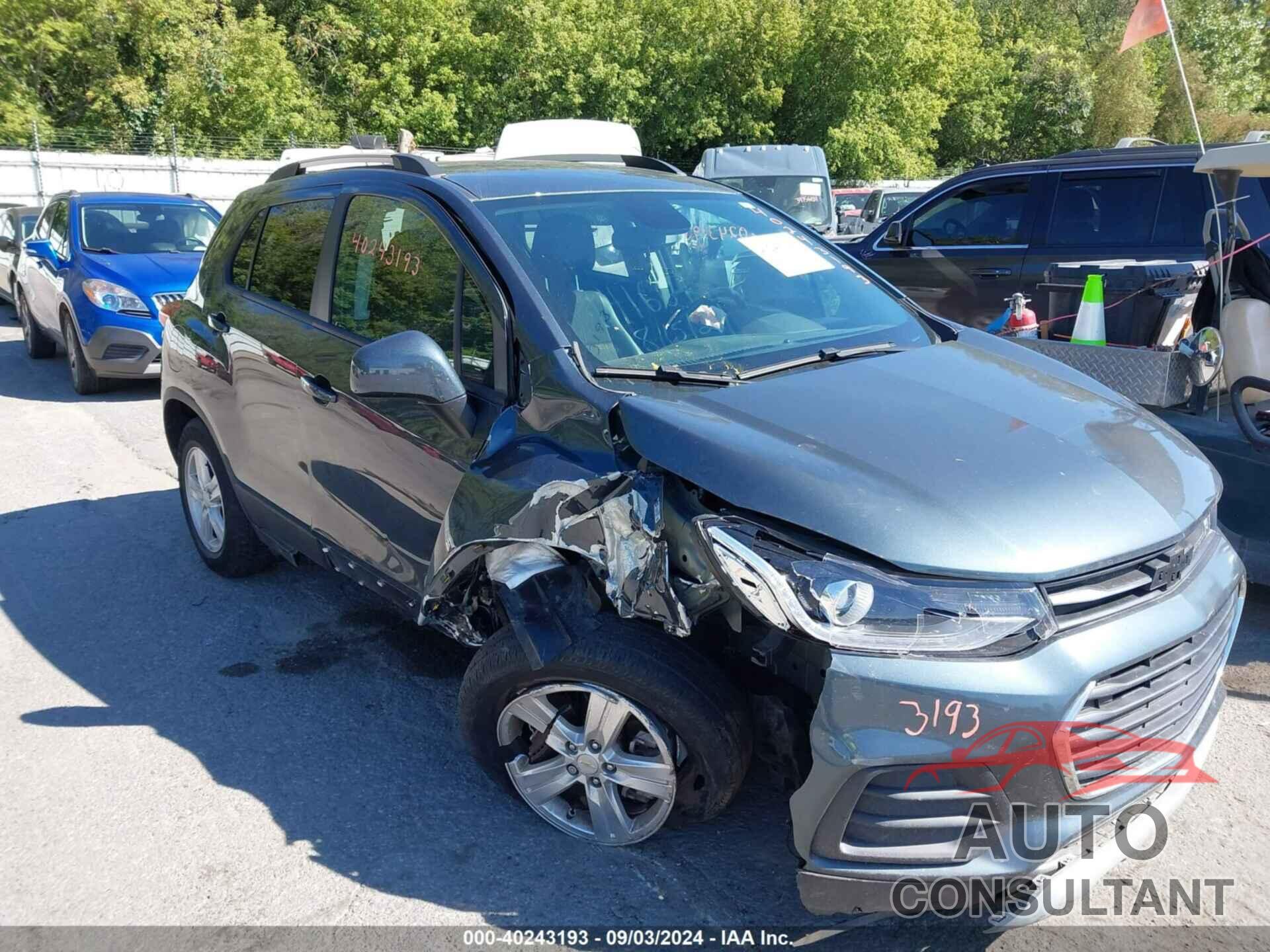 CHEVROLET TRAX 2021 - KL7CJPSB5MB347445