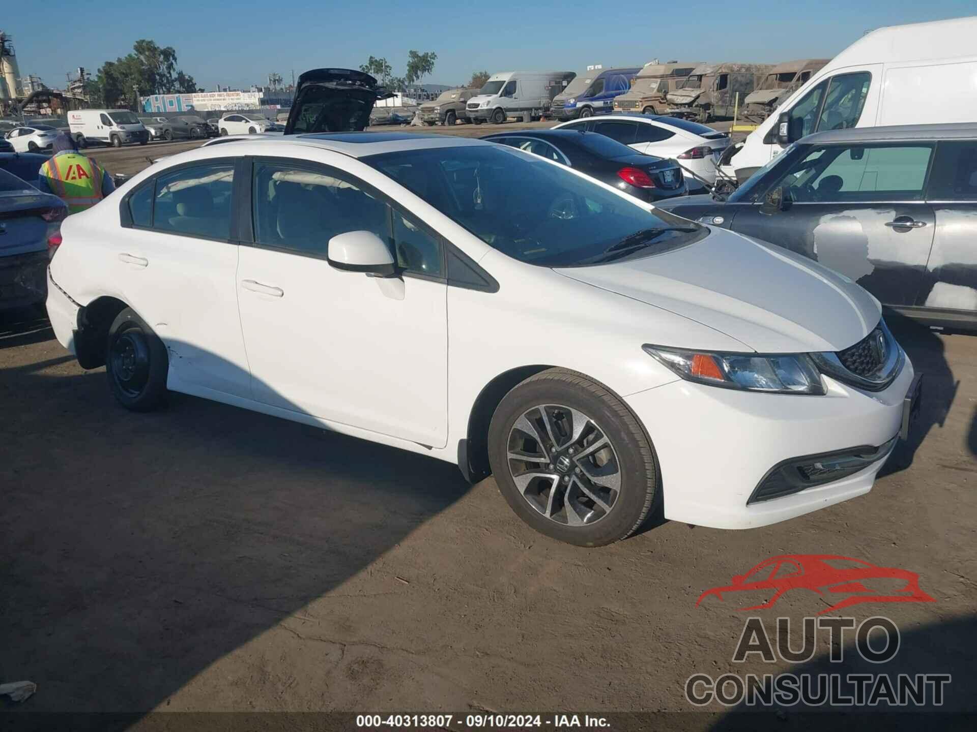 HONDA CIVIC 2013 - 19XFB2F88DE252024