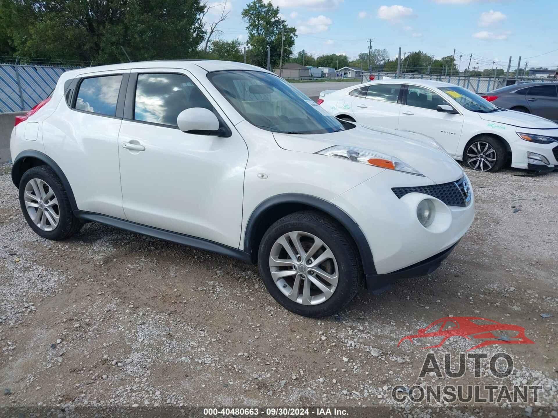 NISSAN JUKE 2013 - JN8AF5MV1DT230631