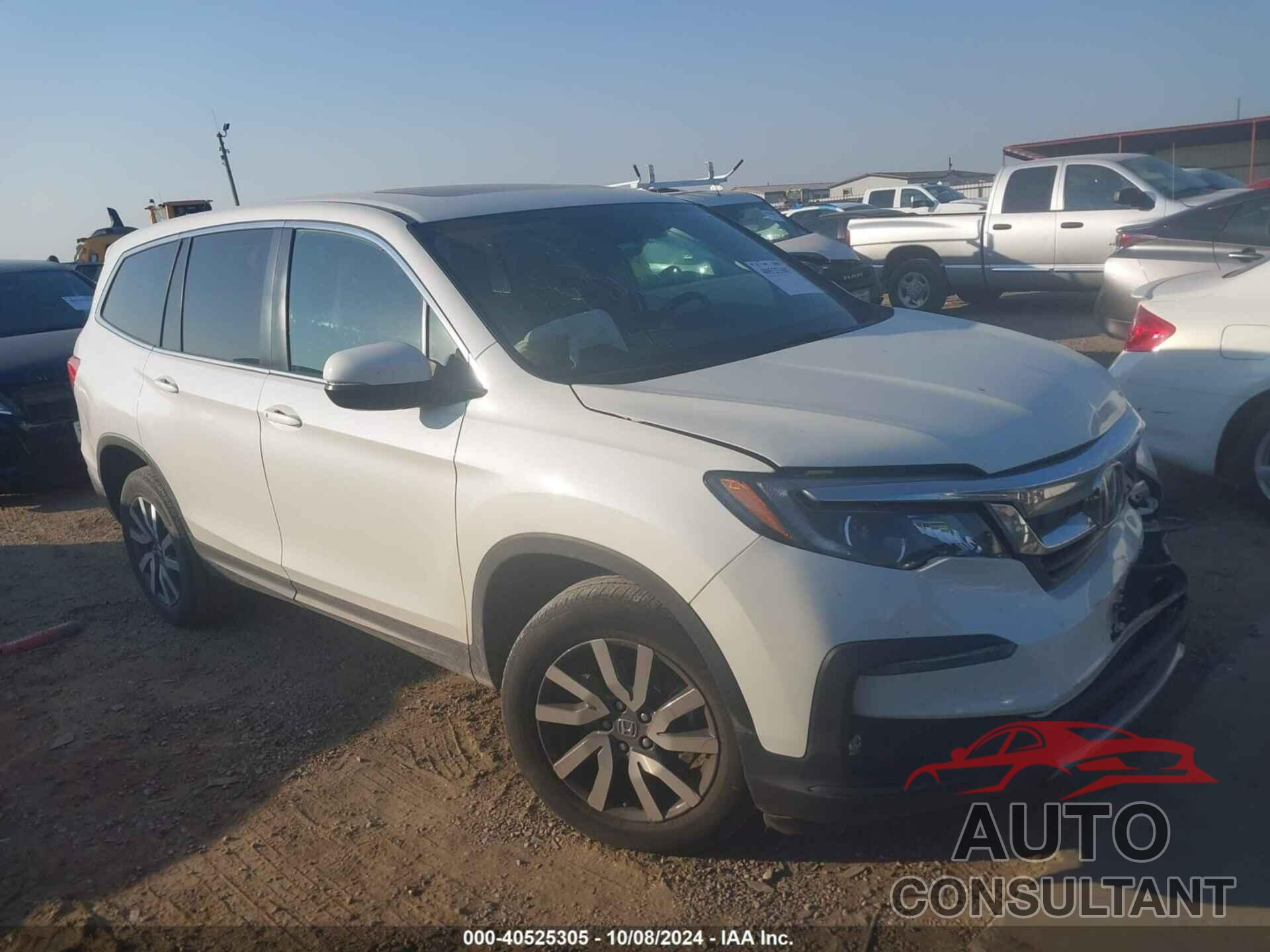 HONDA PILOT 2019 - 5FNYF6H53KB064221