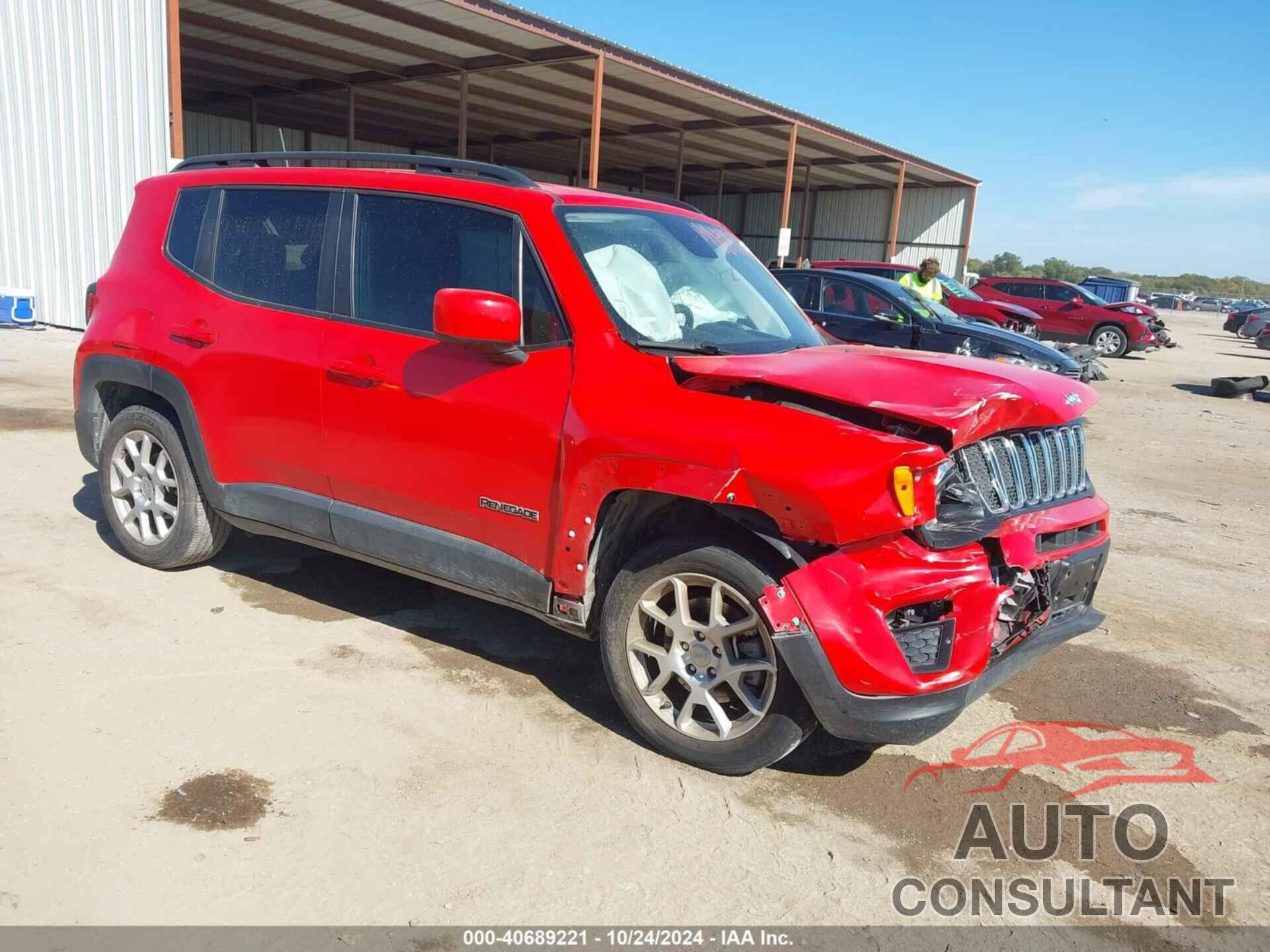 JEEP RENEGADE 2019 - ZACNJABB5KPK93296