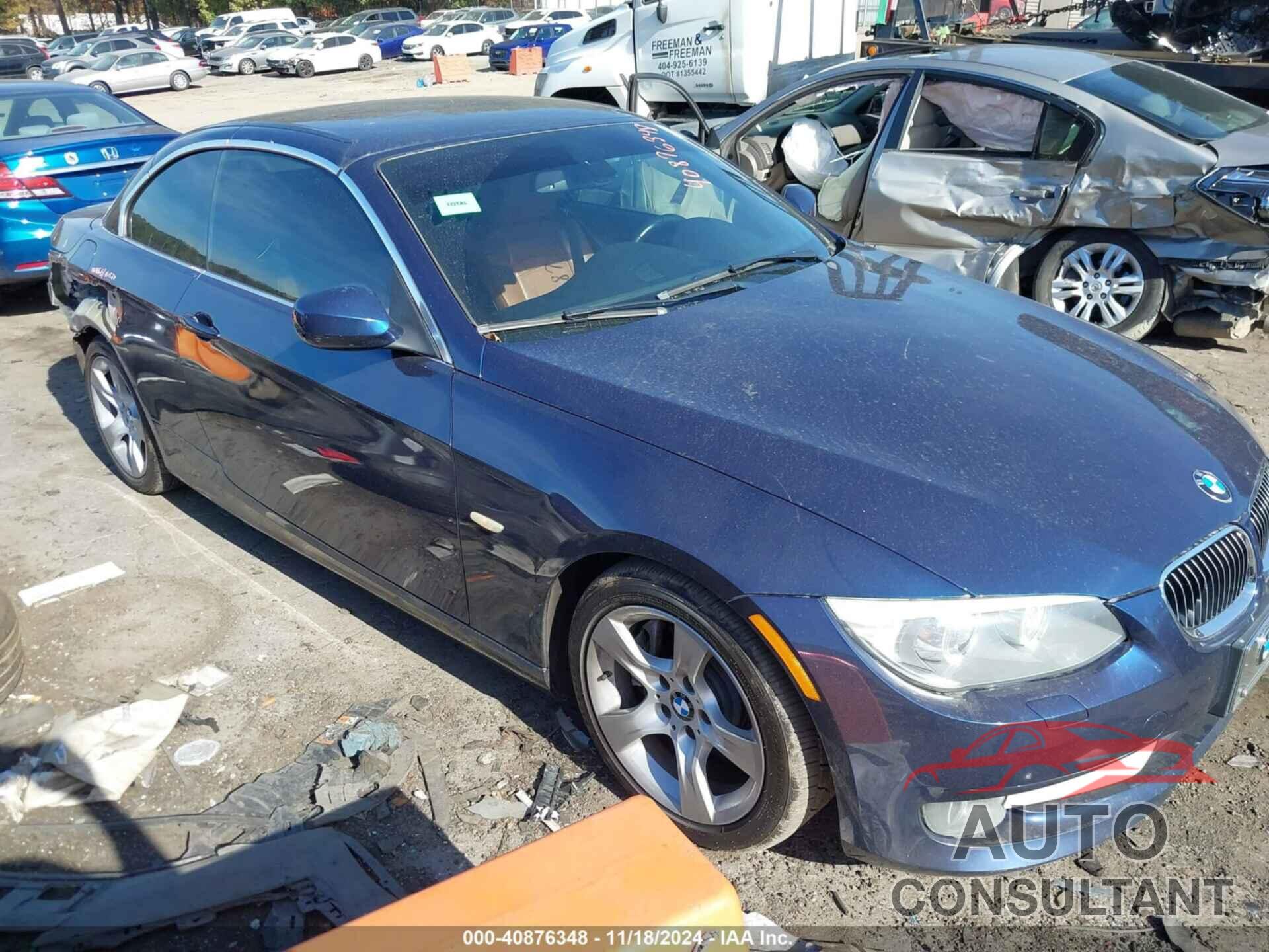 BMW 335I 2013 - WBADX7C59DE746434