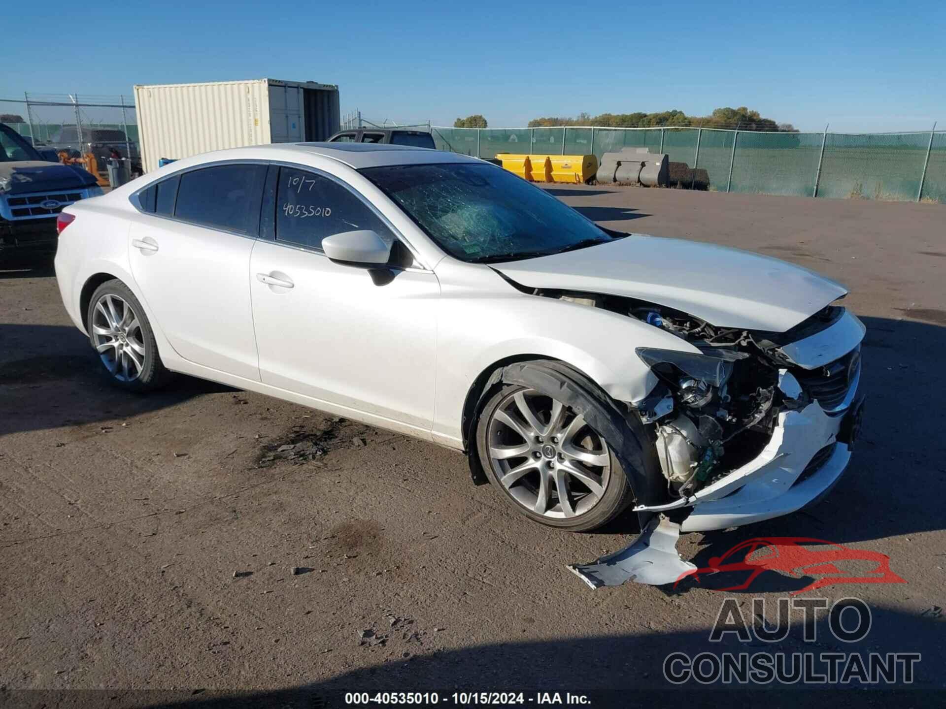 MAZDA MAZDA6 2014 - JM1GJ1W67E1137354