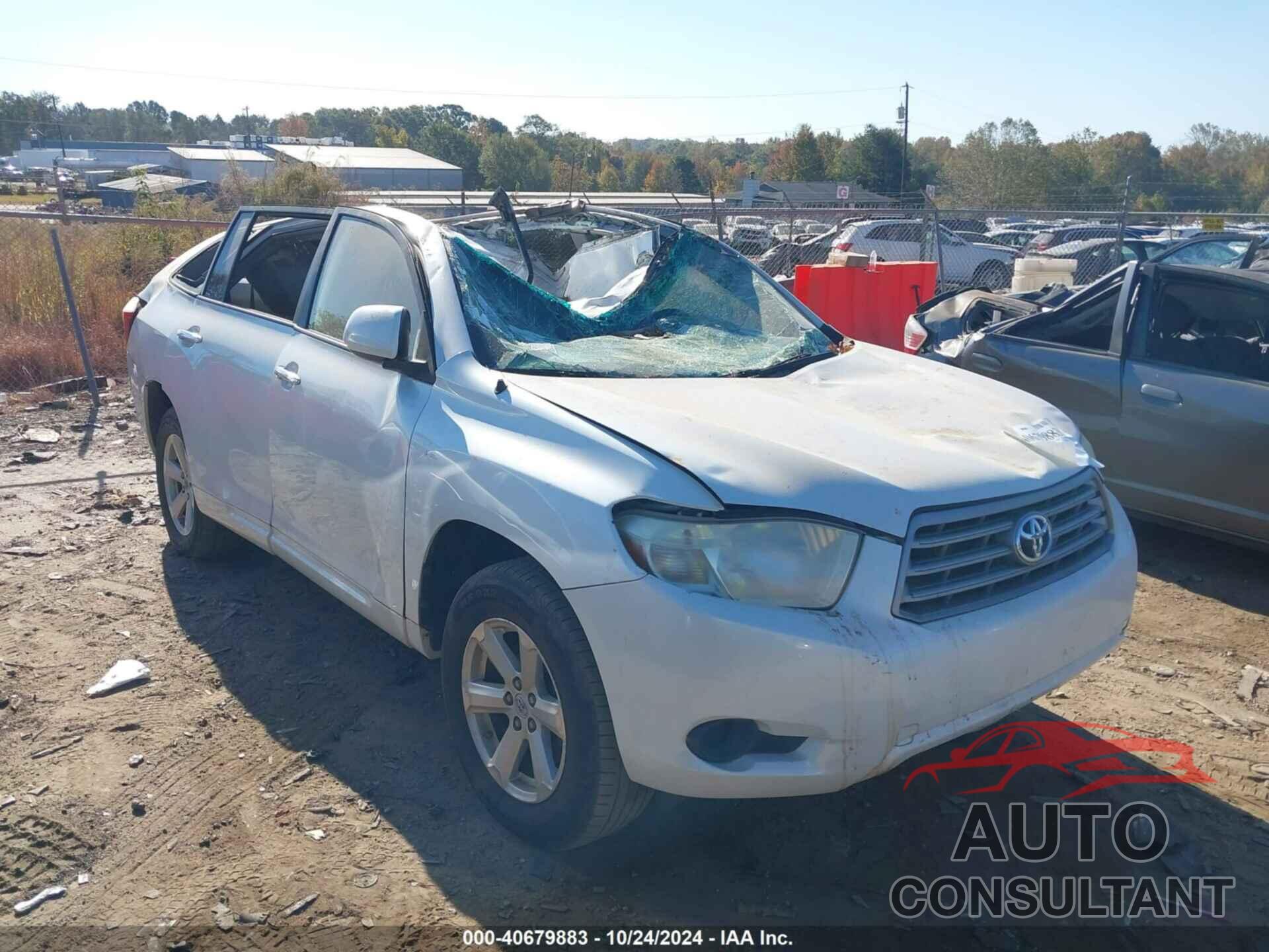 TOYOTA HIGHLANDER 2009 - JTEDS41A092093061