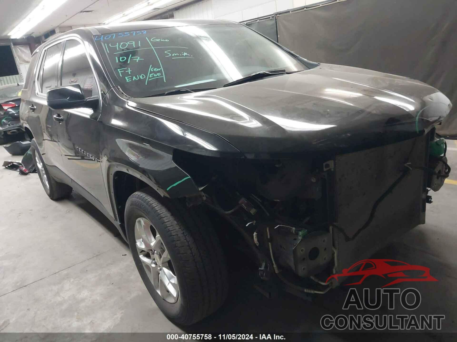 CHEVROLET TRAVERSE 2021 - 1GNERFKW9MJ153743