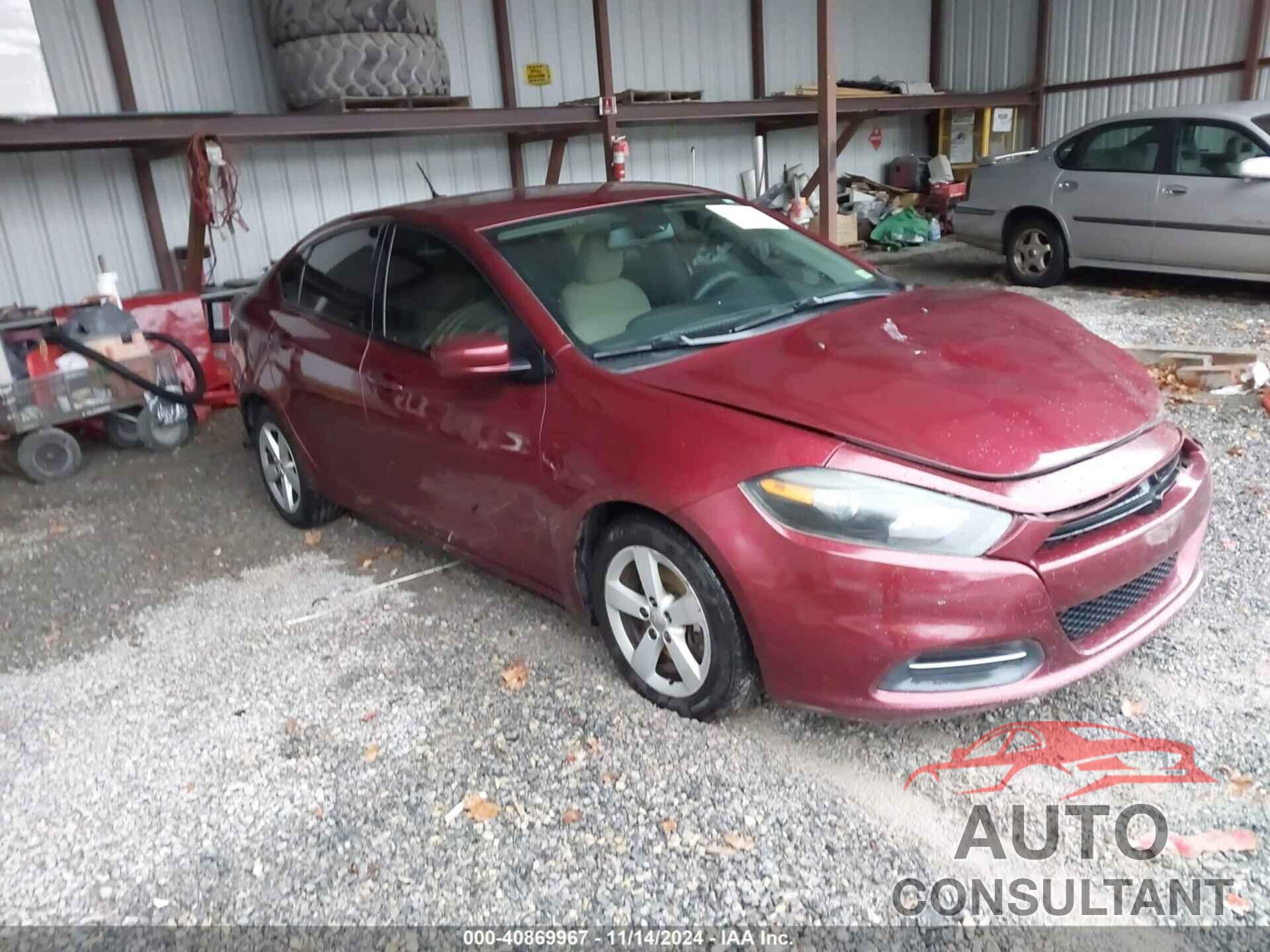 DODGE DART 2015 - 1C3CDFBB8FD374042