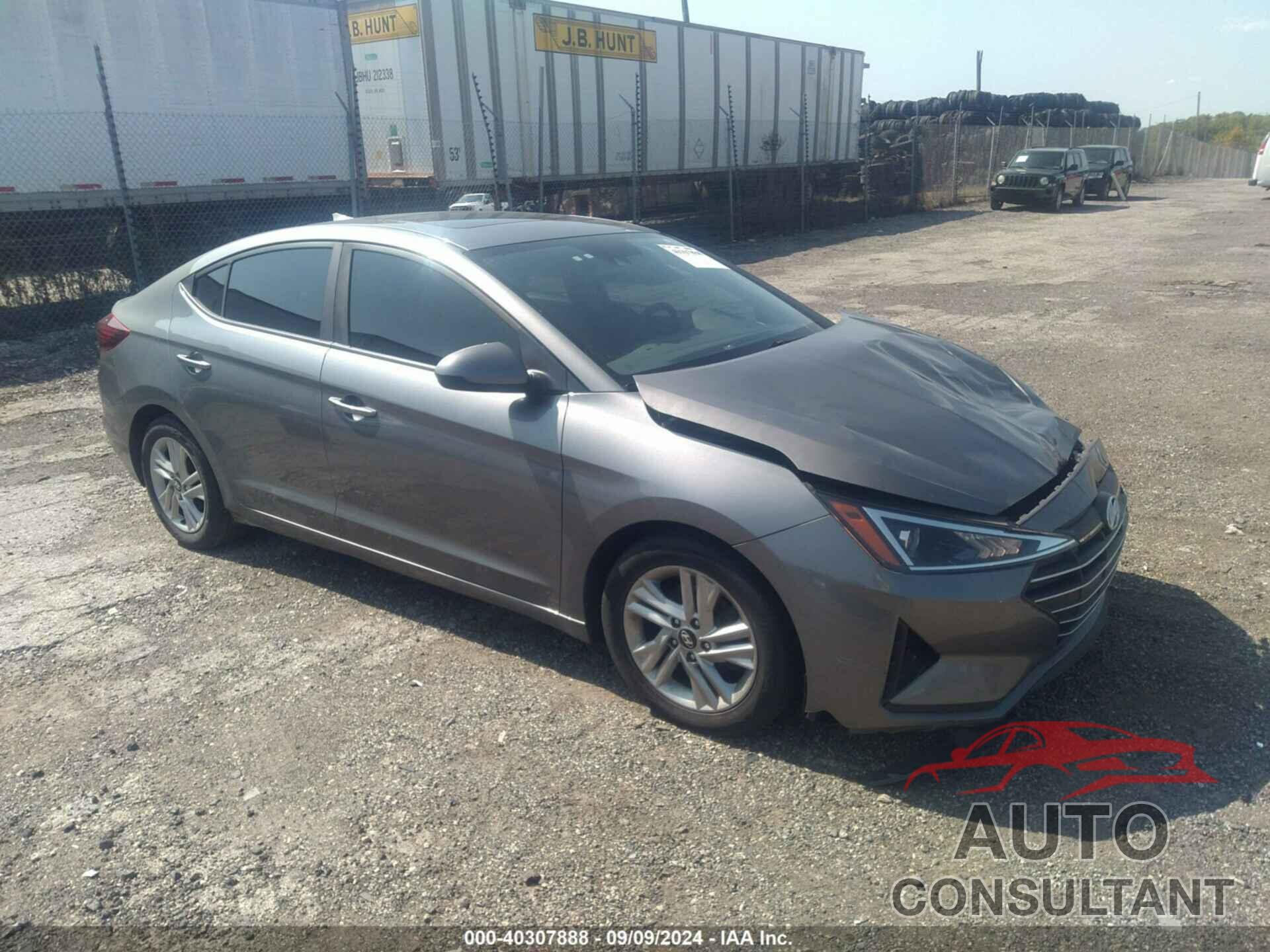 HYUNDAI ELANTRA 2019 - 5NPD84LF8KH450681