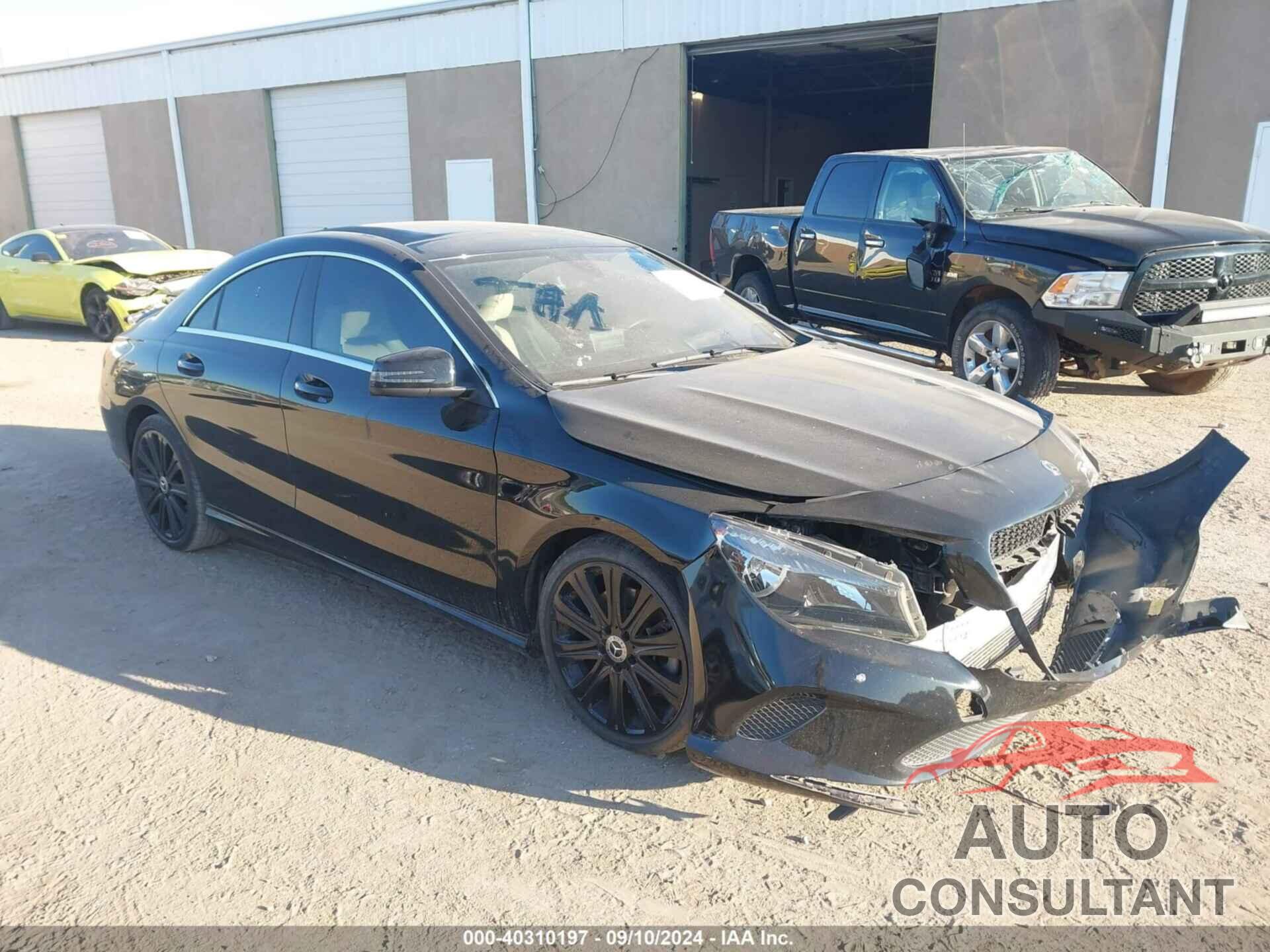 MERCEDES-BENZ CLA 250 2018 - WDDSJ4EB2JN658842