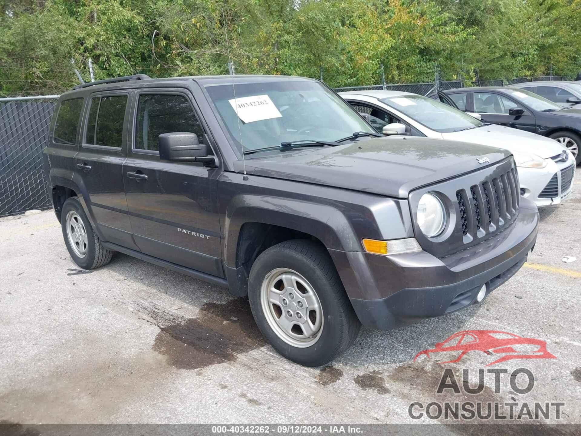 JEEP PATRIOT 2017 - 1C4NJPBA7HD207281