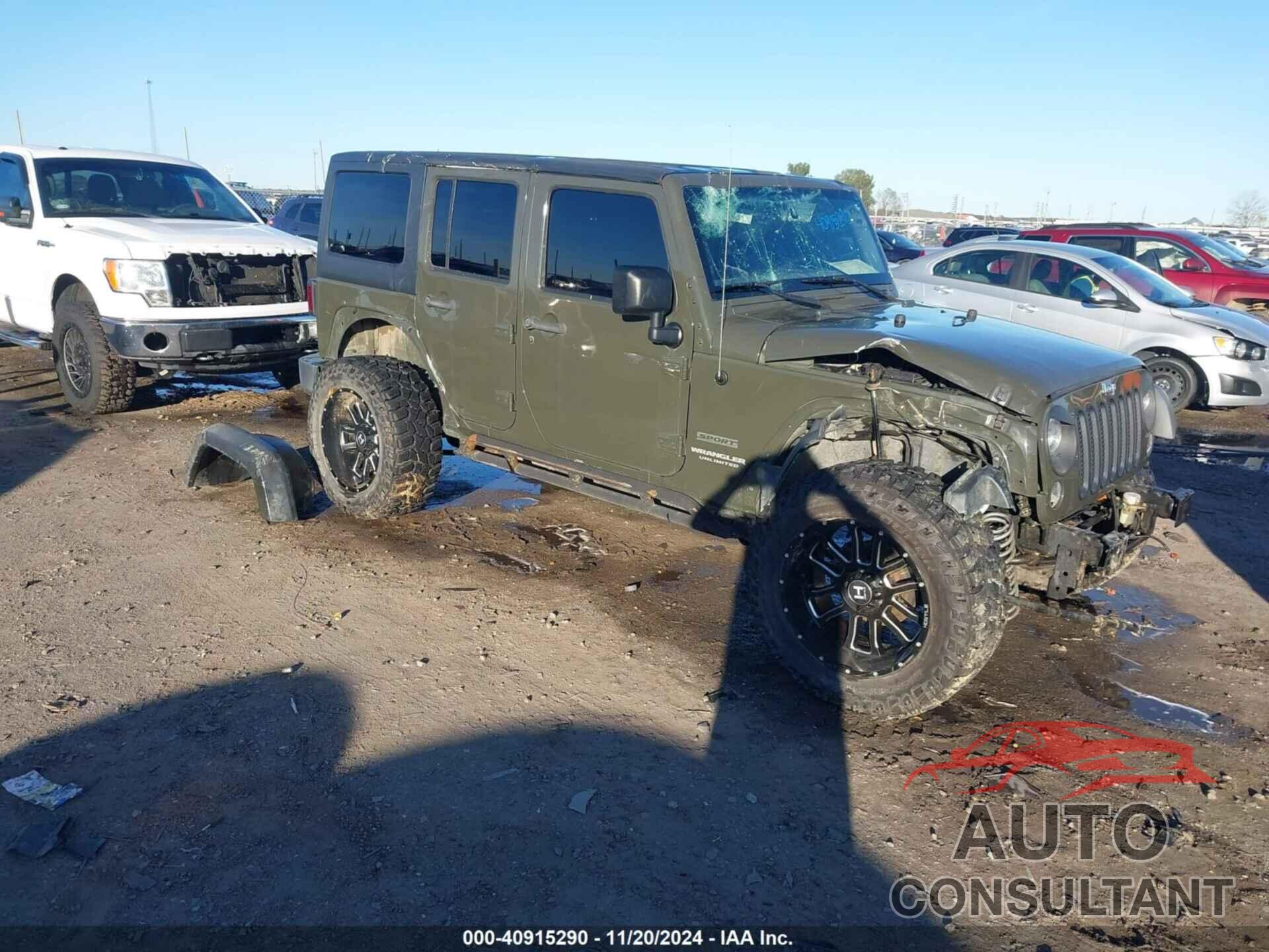 JEEP WRANGLER UNLIMITED 2016 - 1C4BJWDG4GL128606