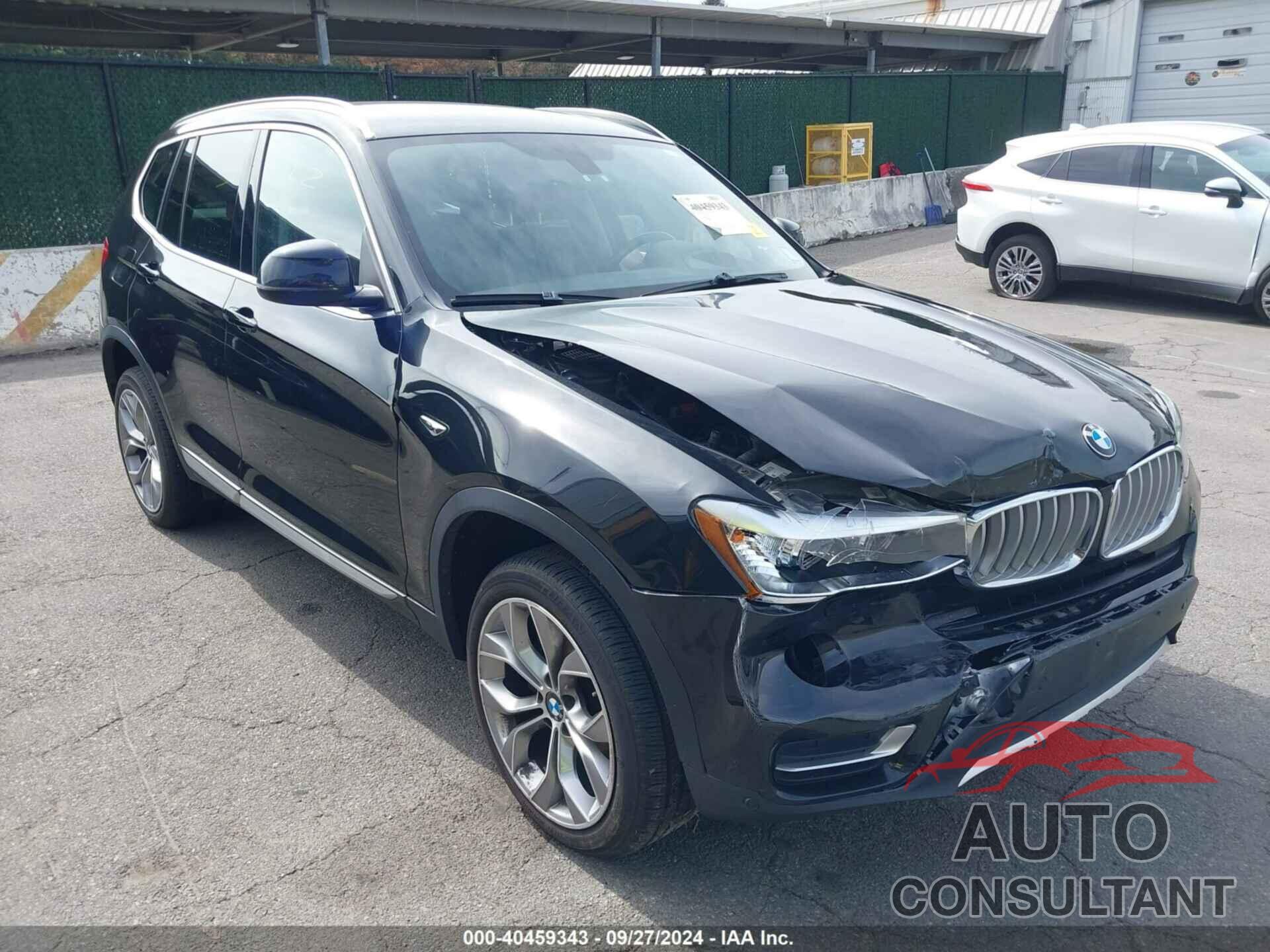 BMW X3 2016 - 5UXWX7C59G0R17906