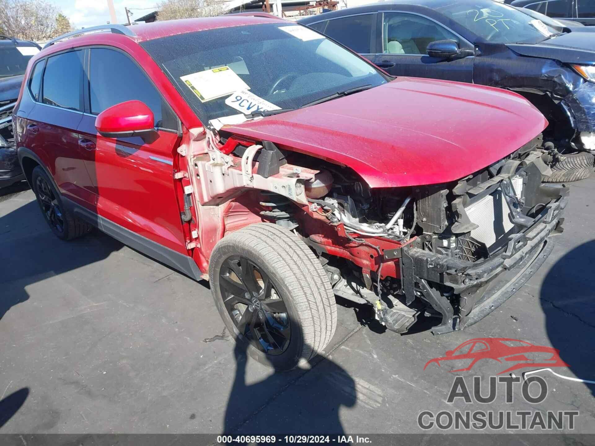 VOLKSWAGEN TAOS 2022 - 3VVYX7B27NM085706