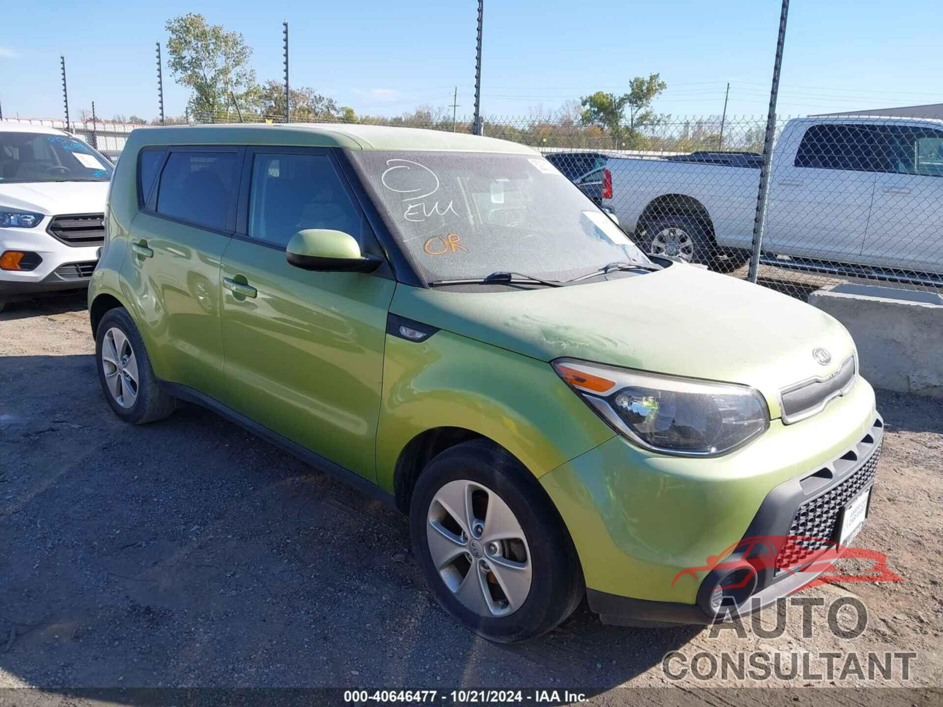 KIA SOUL 2014 - KNDJN2A29E7746320