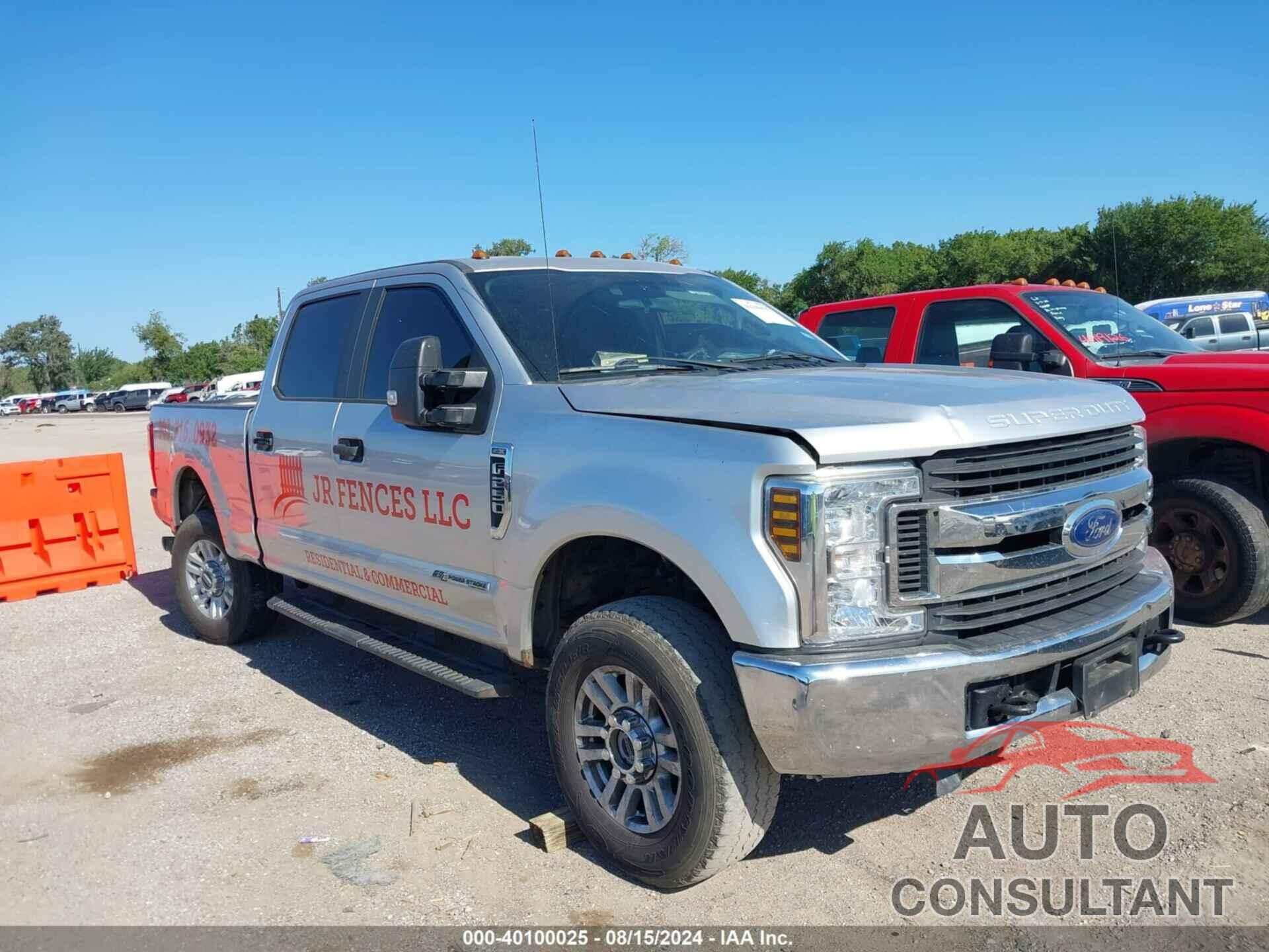 FORD F250 2019 - 1FT7W2BT6KED60590