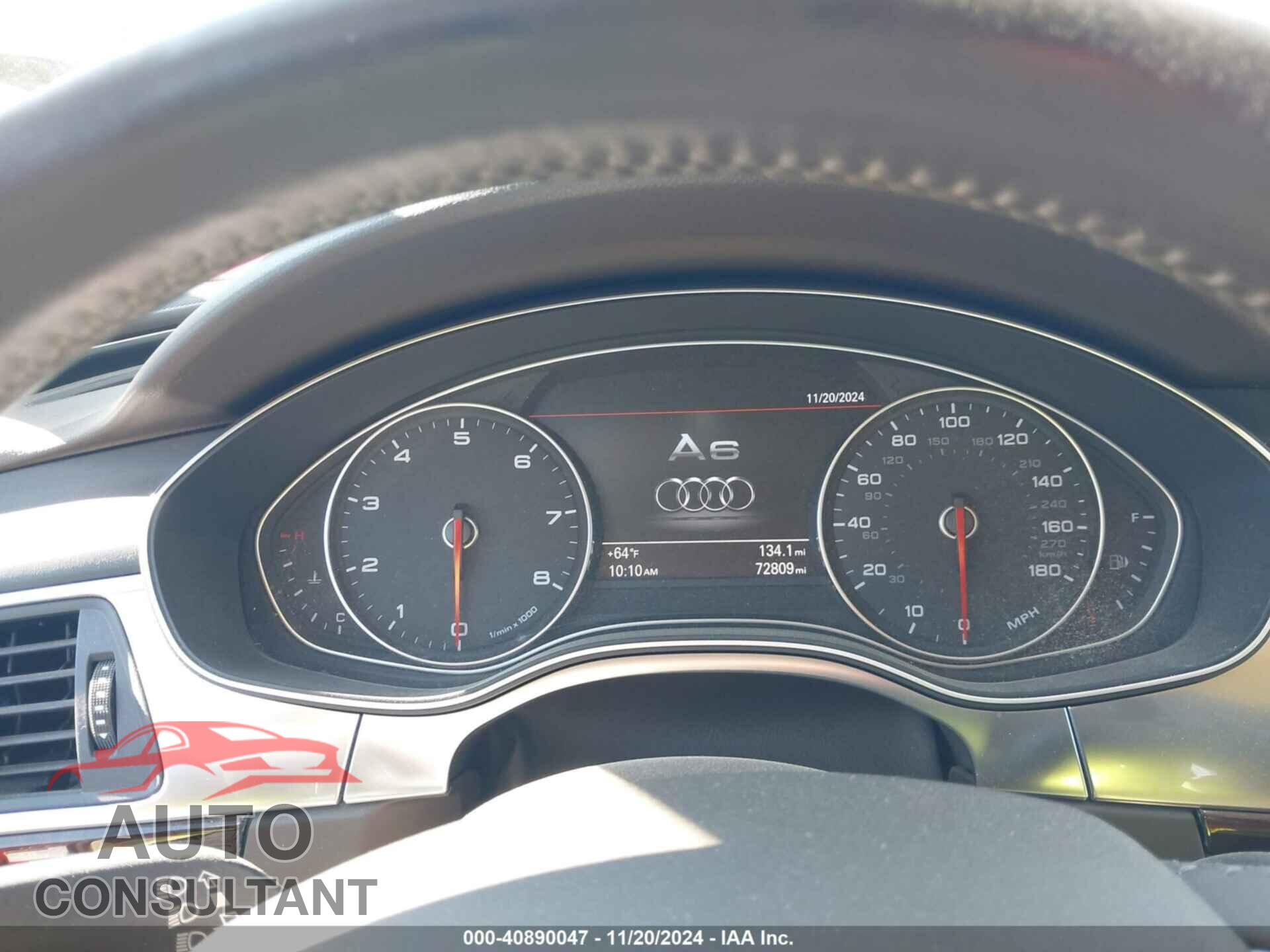 AUDI A6 2014 - WAUFGAFC2EN030184