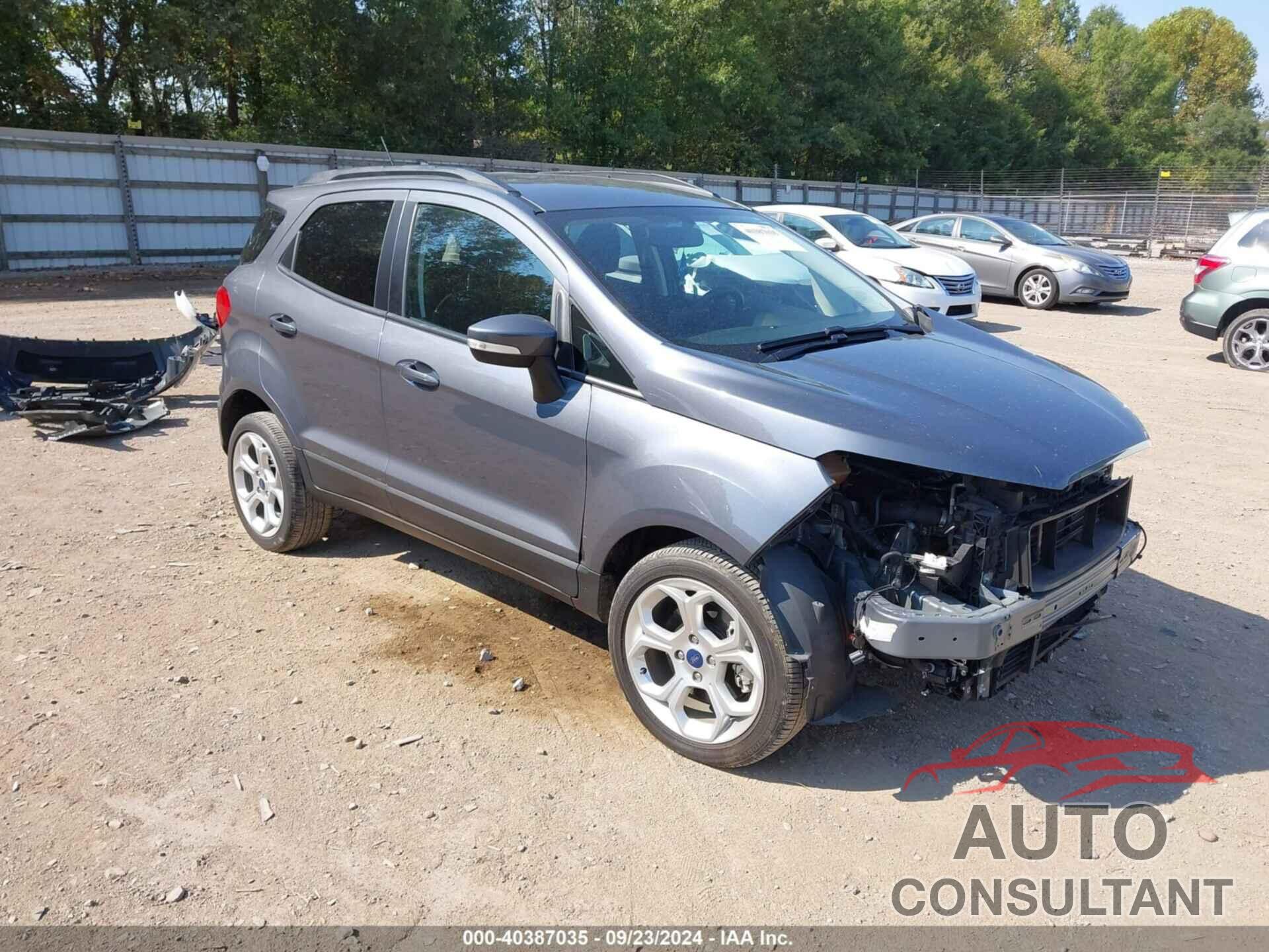 FORD ECOSPORT 2021 - MAJ3S2GE8MC438490