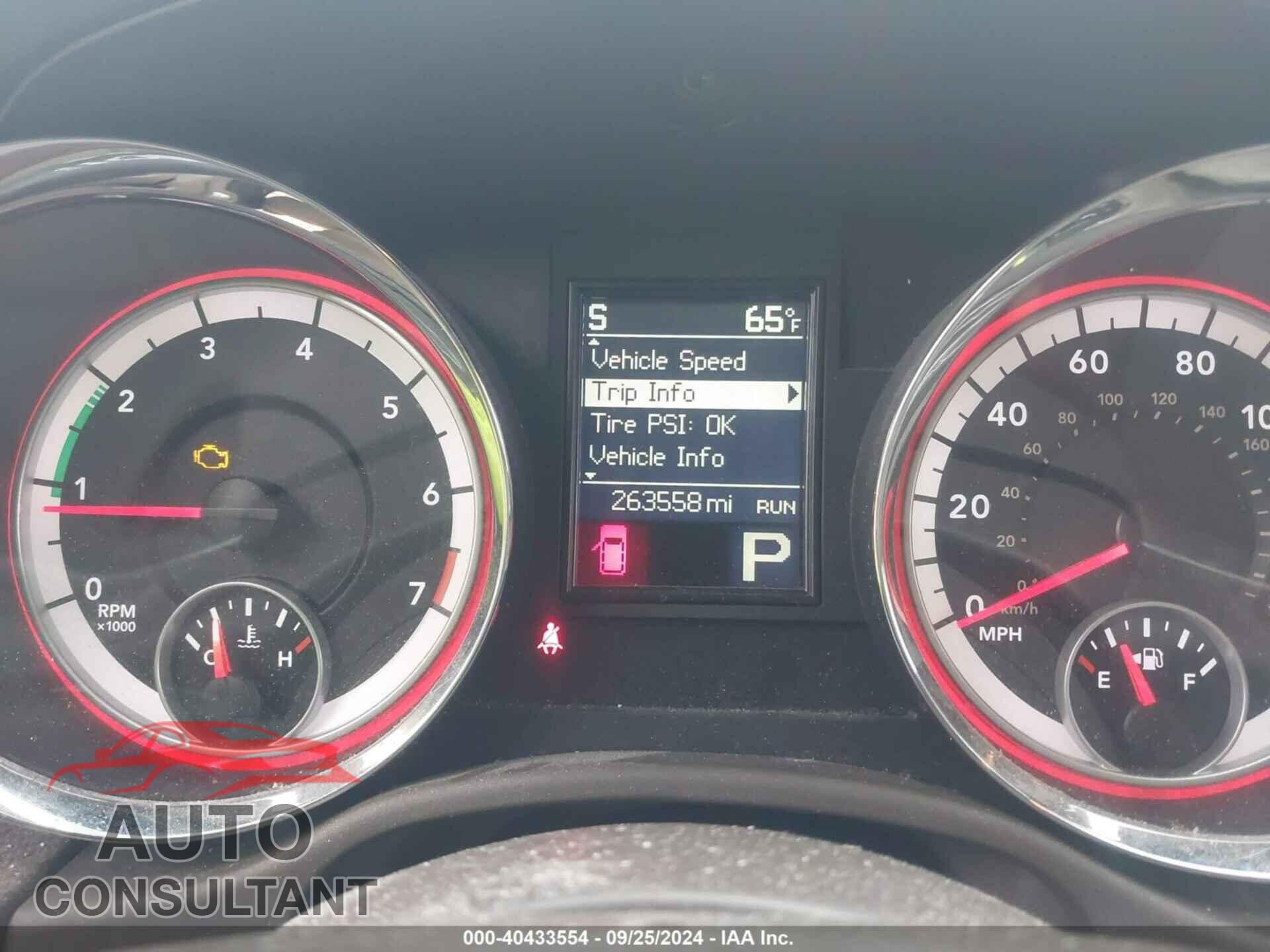 DODGE DURANGO 2011 - 1D4RE4GG5BC730767