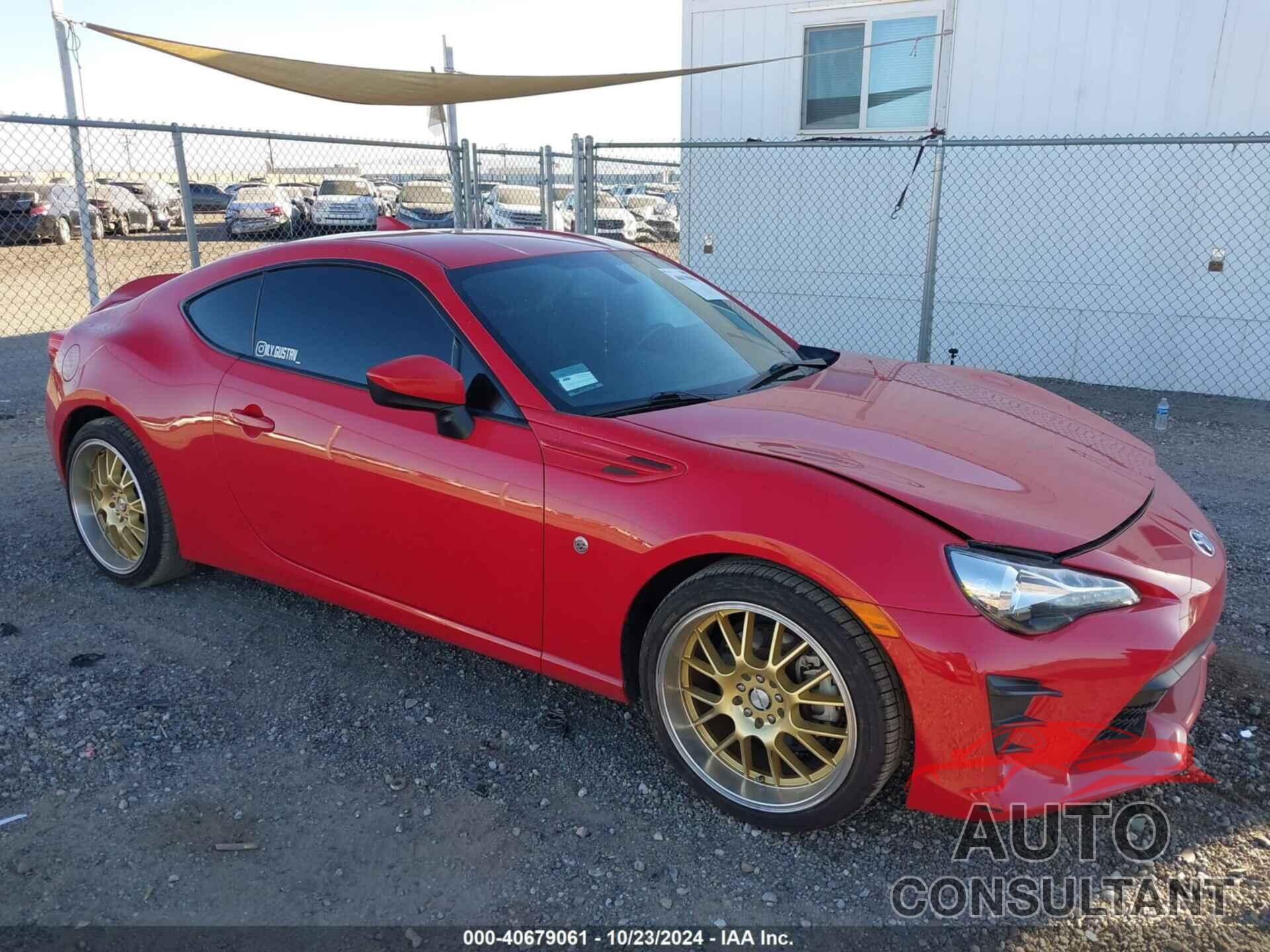 TOYOTA 86 2020 - JF1ZNAA18L8753325