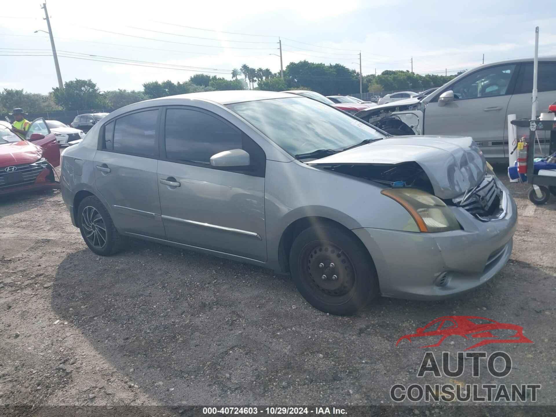 NISSAN SENTRA 2012 - 3N1AB6AP7CL684035