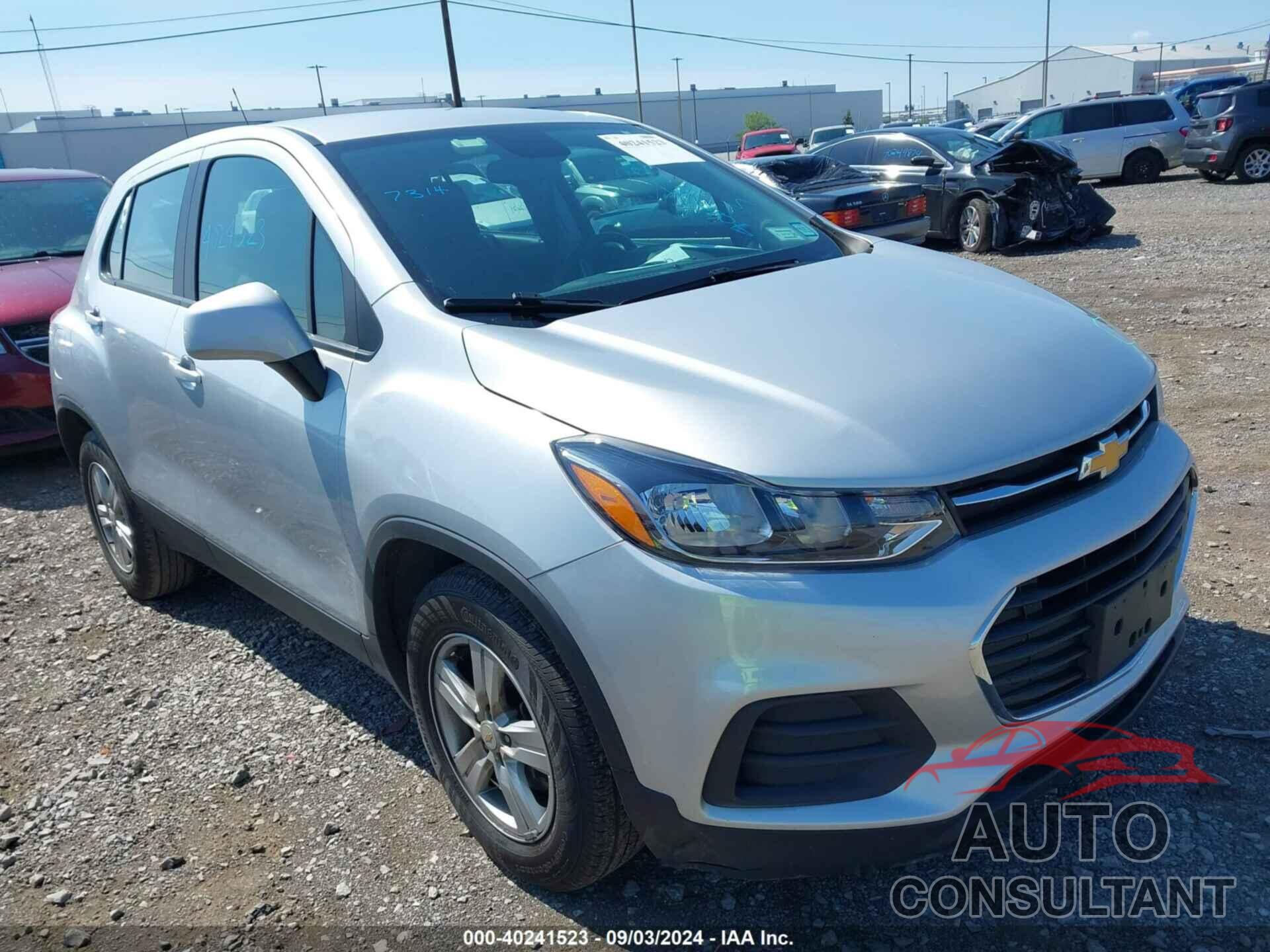 CHEVROLET TRAX 2020 - KL7CJKSB7LB327361