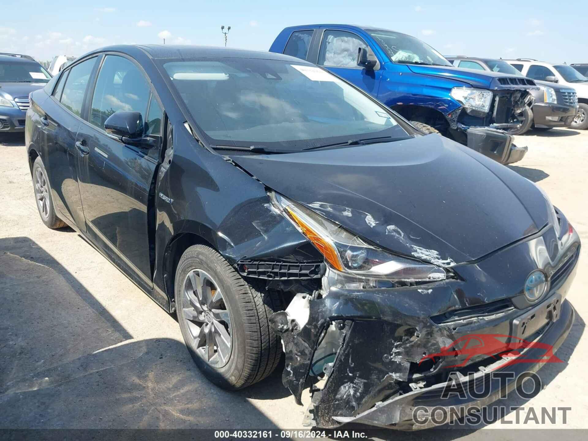 TOYOTA PRIUS 2019 - JTDKARFUXK3075116
