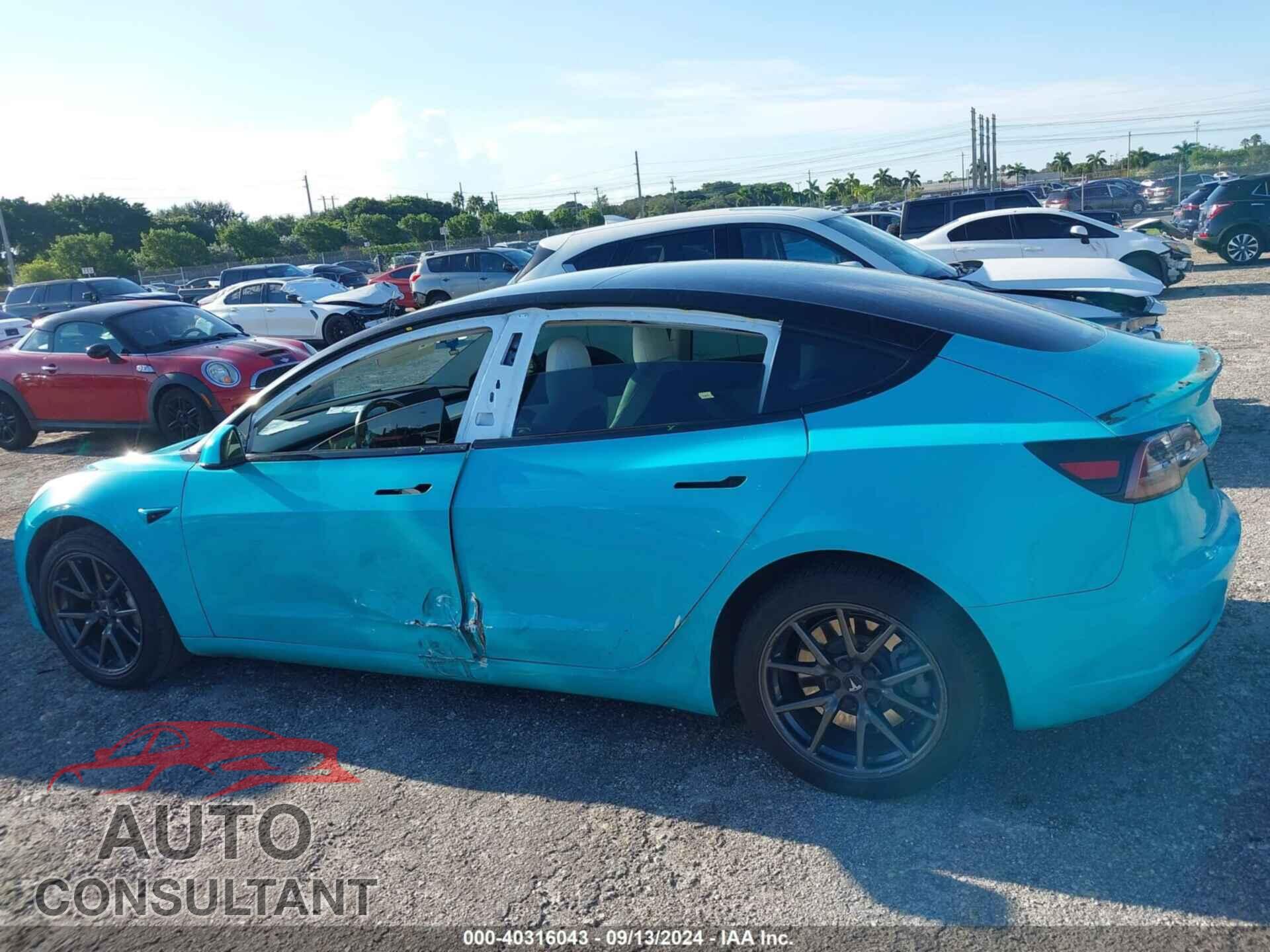 TESLA MODEL 3 2019 - 5YJ3E1EA5KF486640