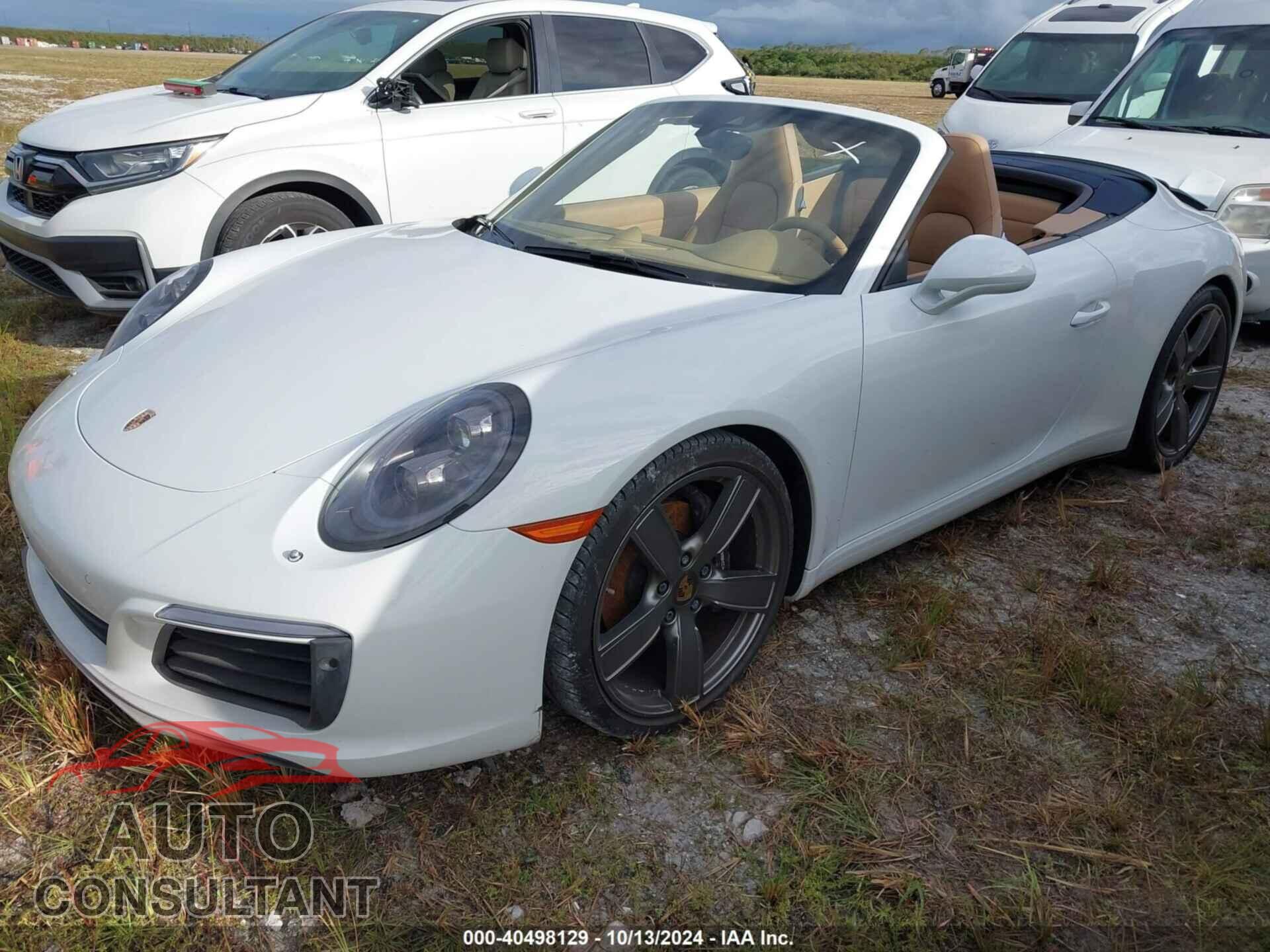PORSCHE 911 2017 - WP0CA2A93HS141681