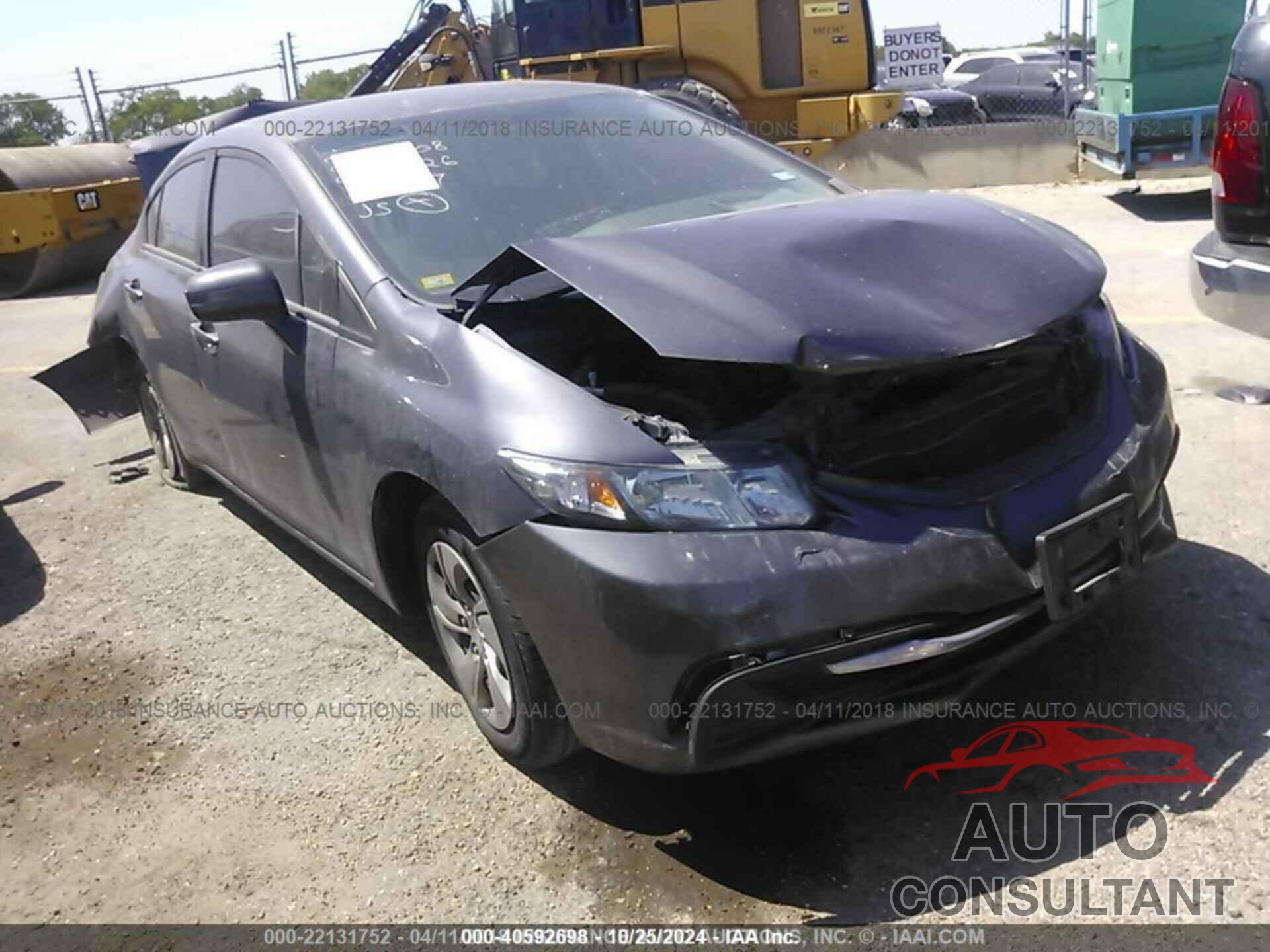 HONDA CIVIC 2015 - 19XFB2F50FE110047